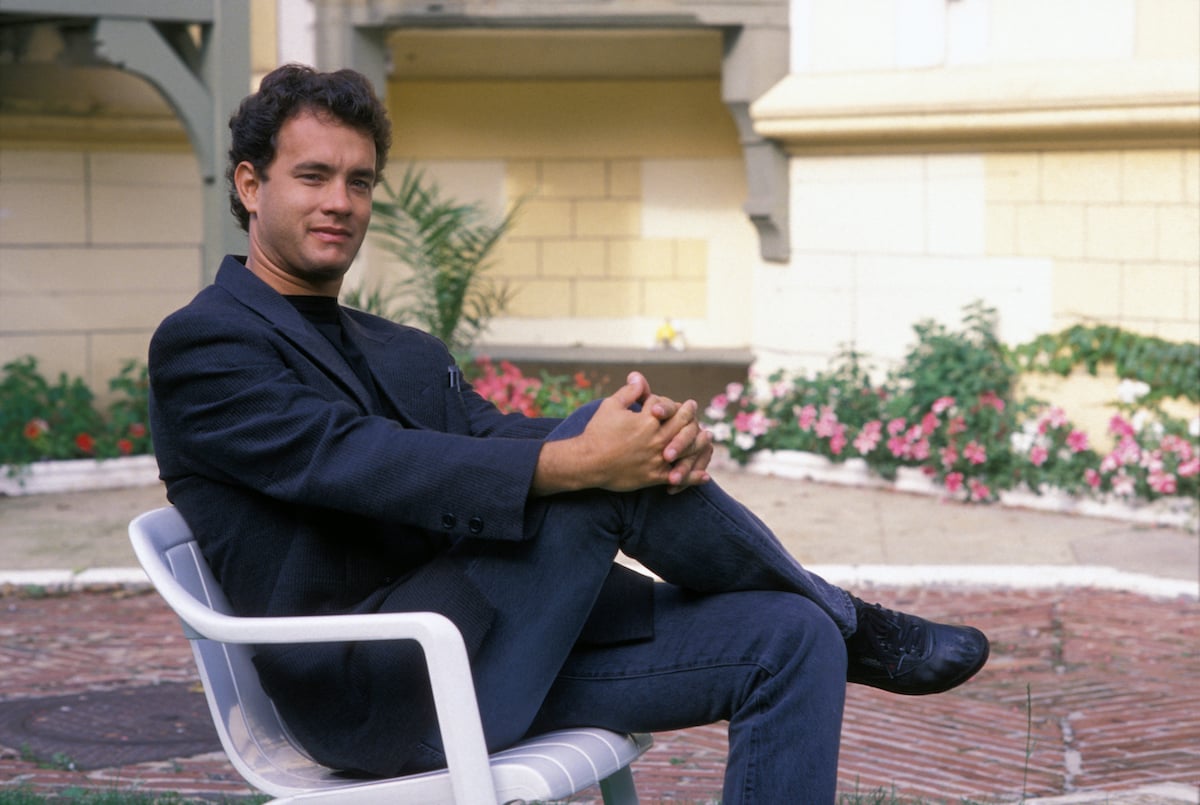 Tom Hanks at the Deauville Festival in September 1988