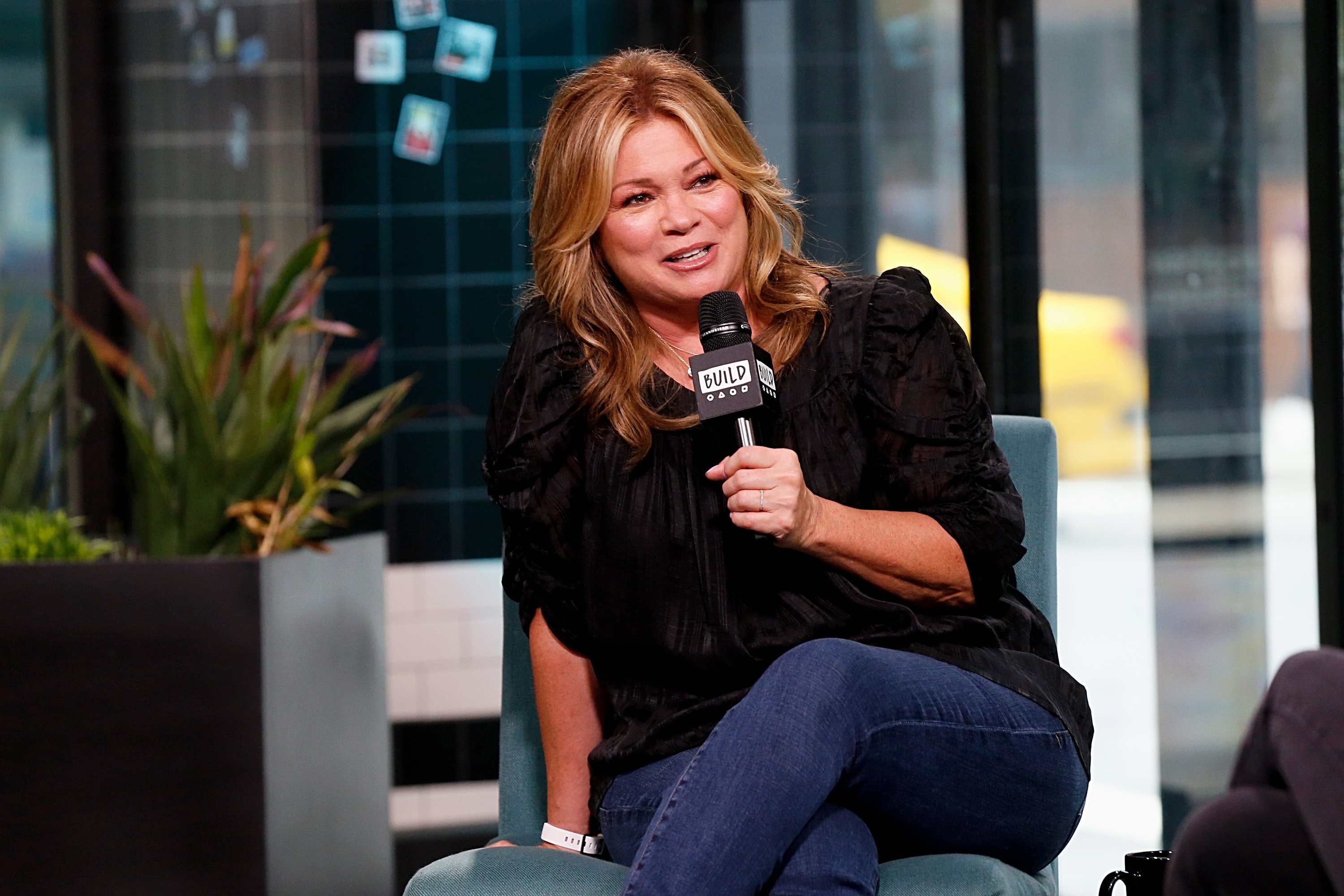 Food Network personality Valerie Bertinelli discusses 'Kids Baking Championship' in 2019.