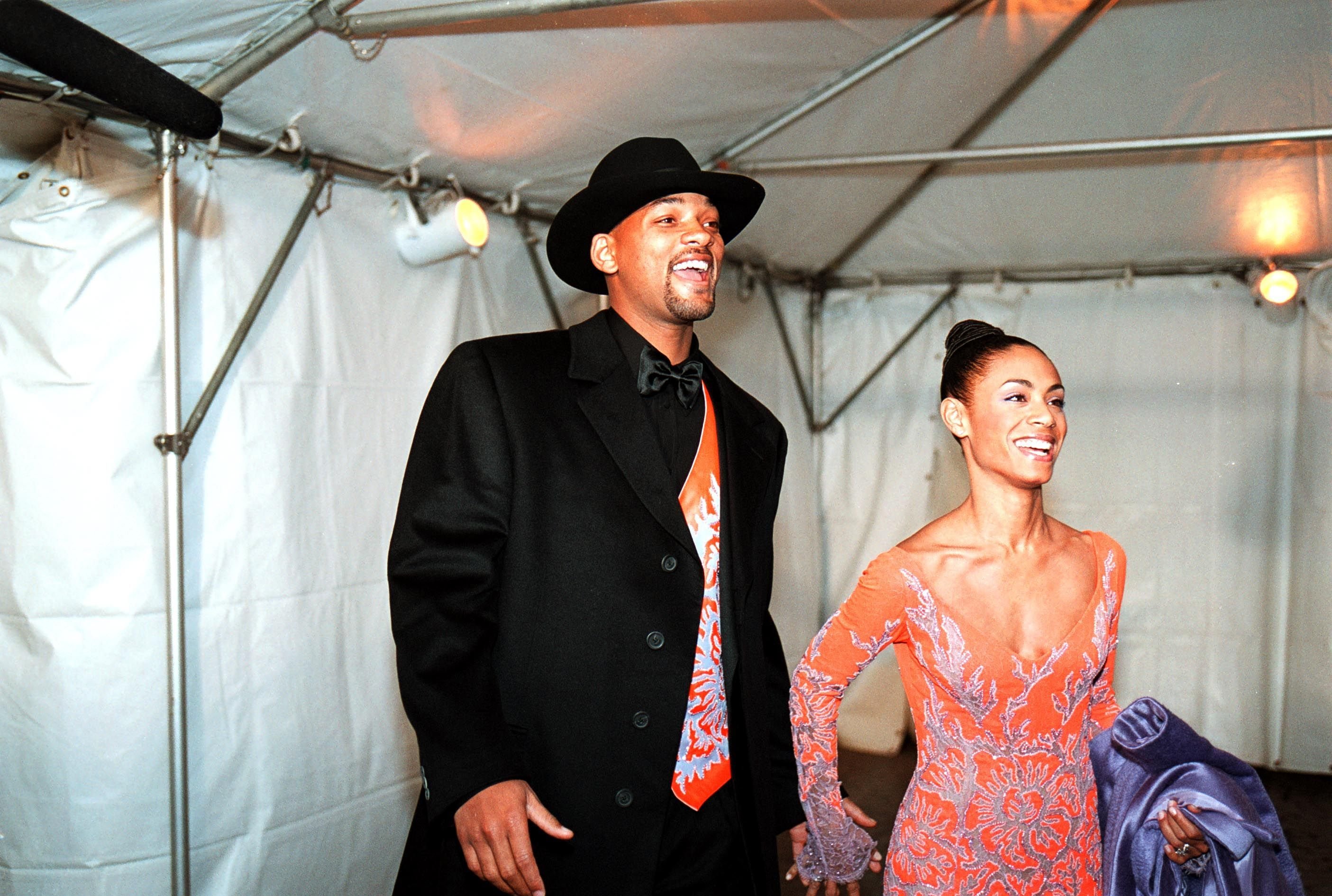 Will Smith and Jada Pinkett Smith hold hands on New Year's Eve 1999
