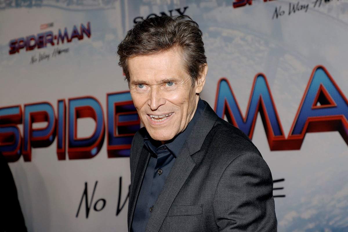Willem Dafoe at the premiere of ‘Spider-Man: No Way Home’