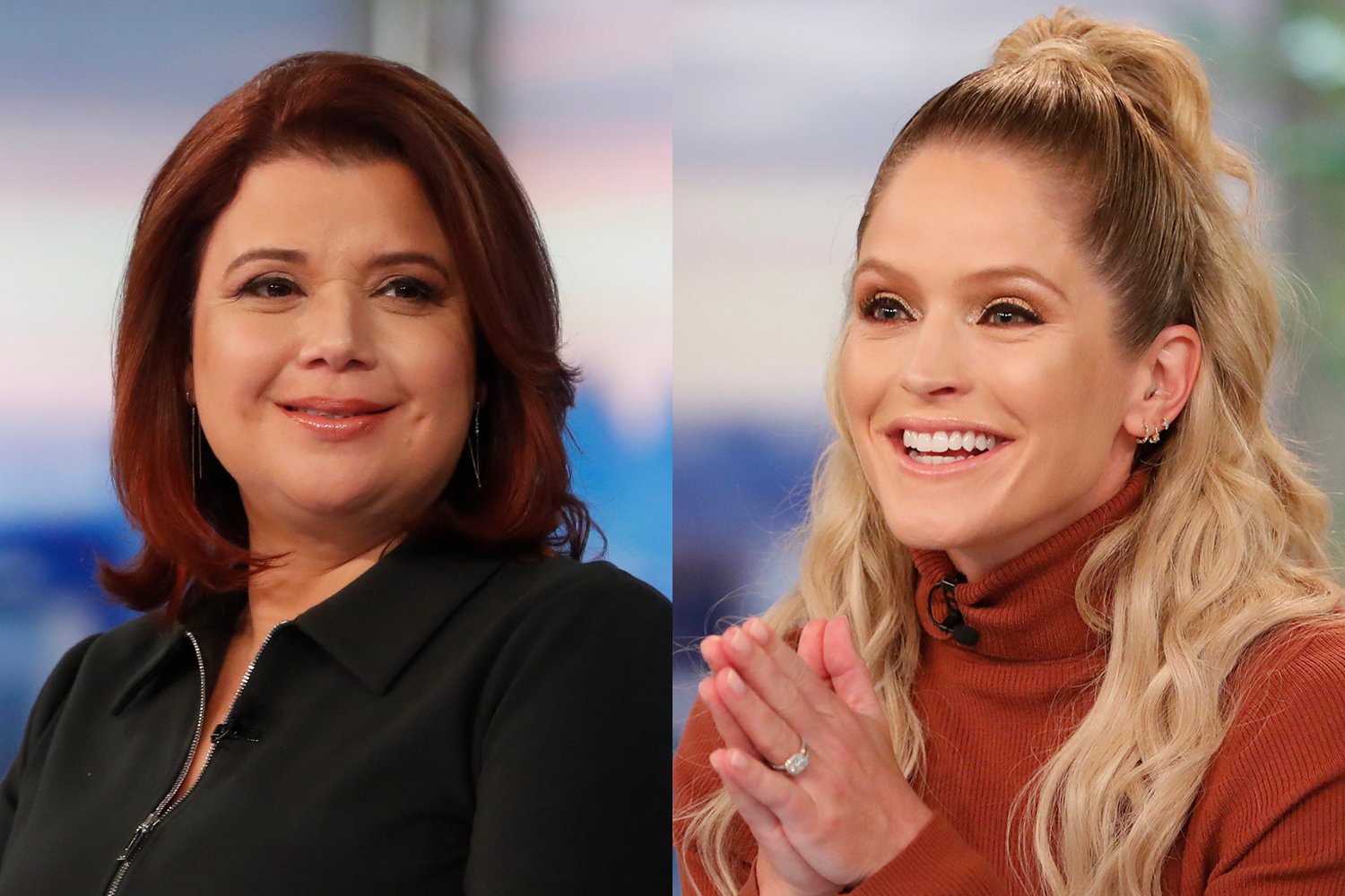 ‘The View’ Co-Host Ana Navarro Compares Sara Haines’ Dress to a Toilet Paper Cover