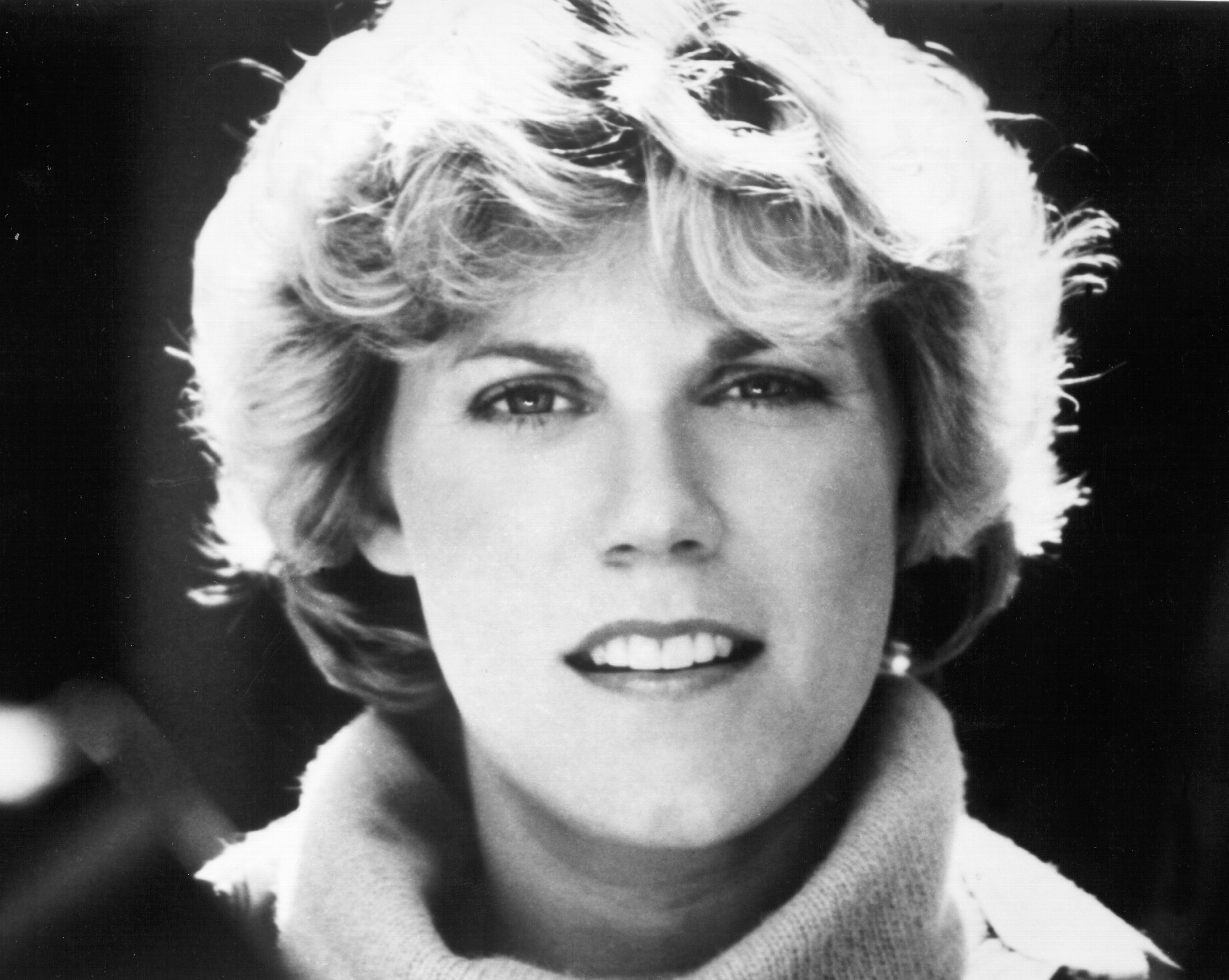 Anne Murray wearing a turtleneck