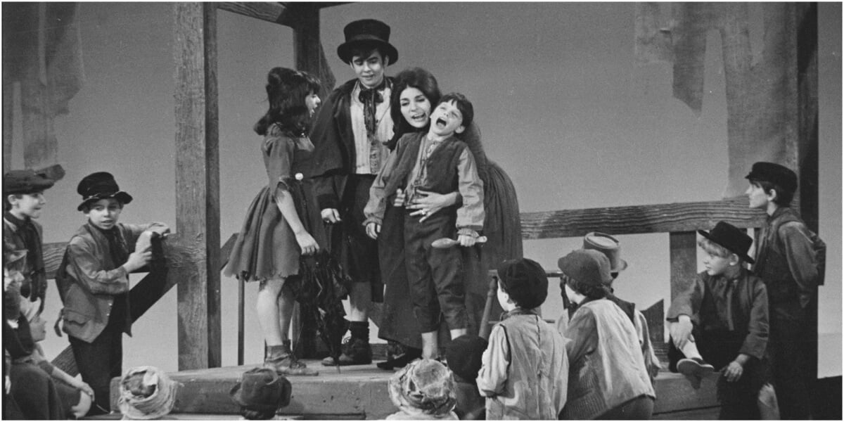 Davy Jones as the Artful Dodger in the Broadway stage production of Oliver! in 1964.