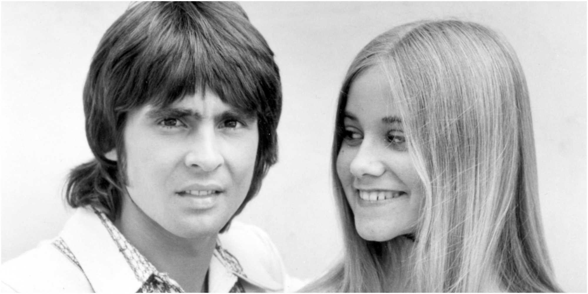 Davy Jones and Maureen McCormick photographed together in 1971.