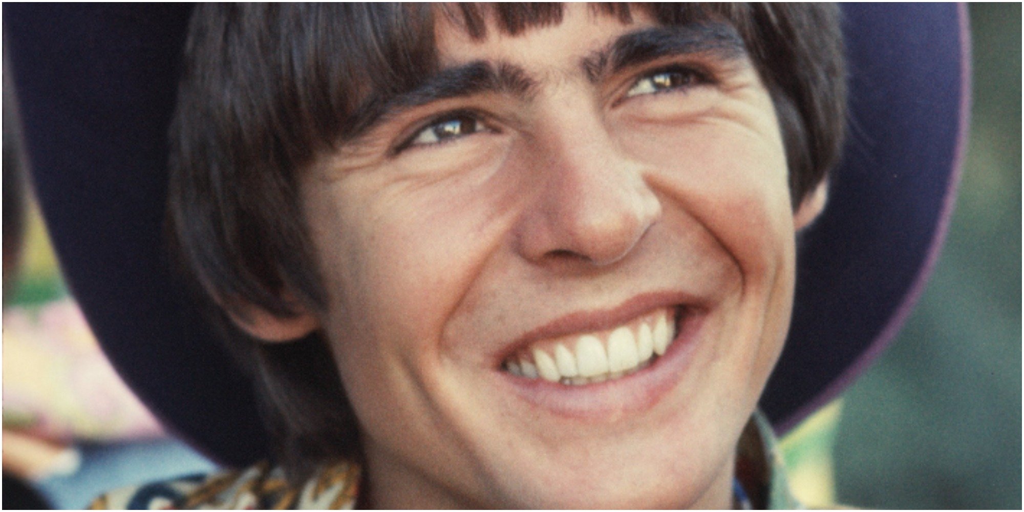 Davy Jones smiles for a publicity photograph.