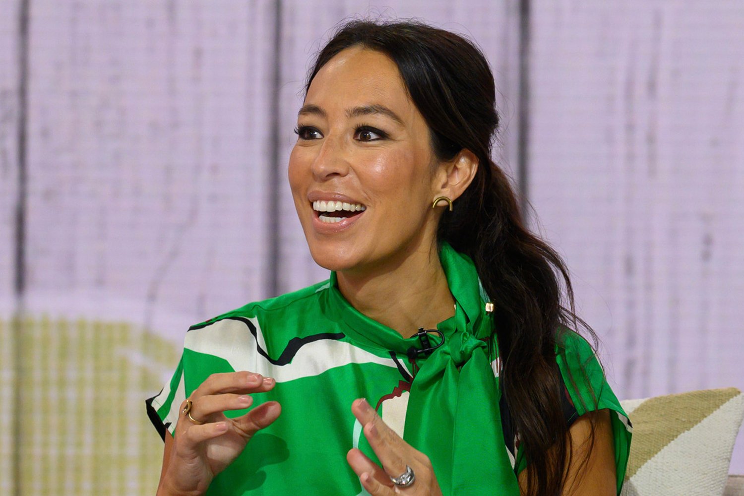 Joanna Gaines smiles