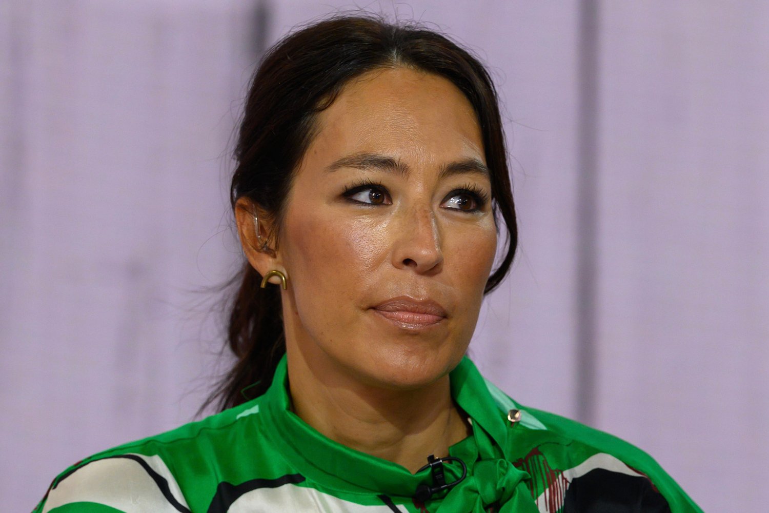 Joanna Gaines looking serious