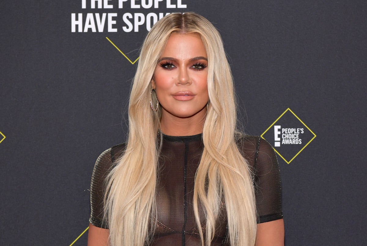 Khloé Kardashian, who avoids social media for the most part