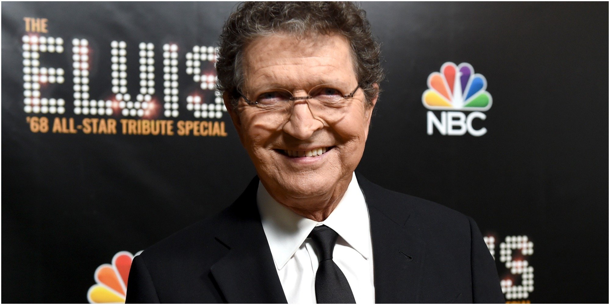 Singer and songwriter Mac Davis appears backstage during The Elvis '68 All-Star Tribute Special at Universal Studios on October 11, 2018 in Universal City, California.