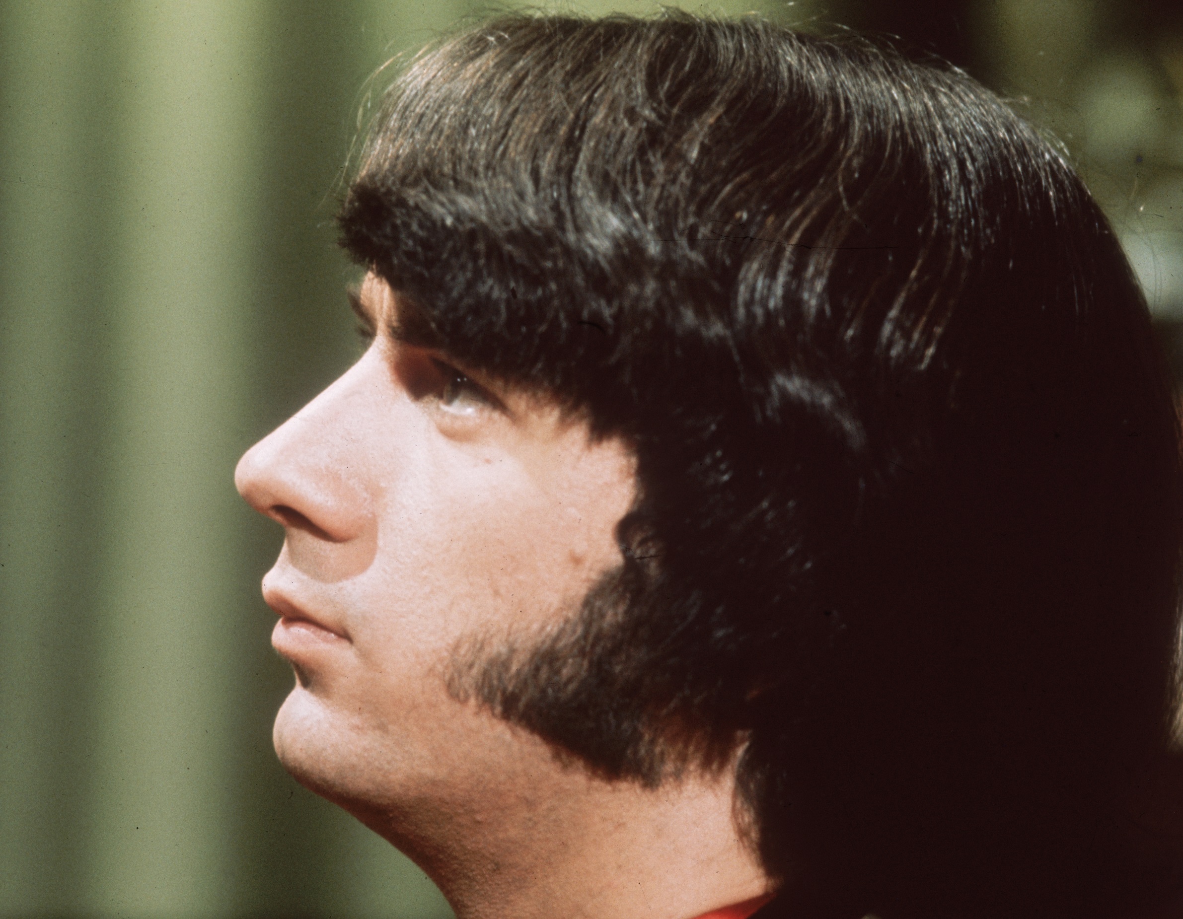 Mike Nesmith without his signature hat