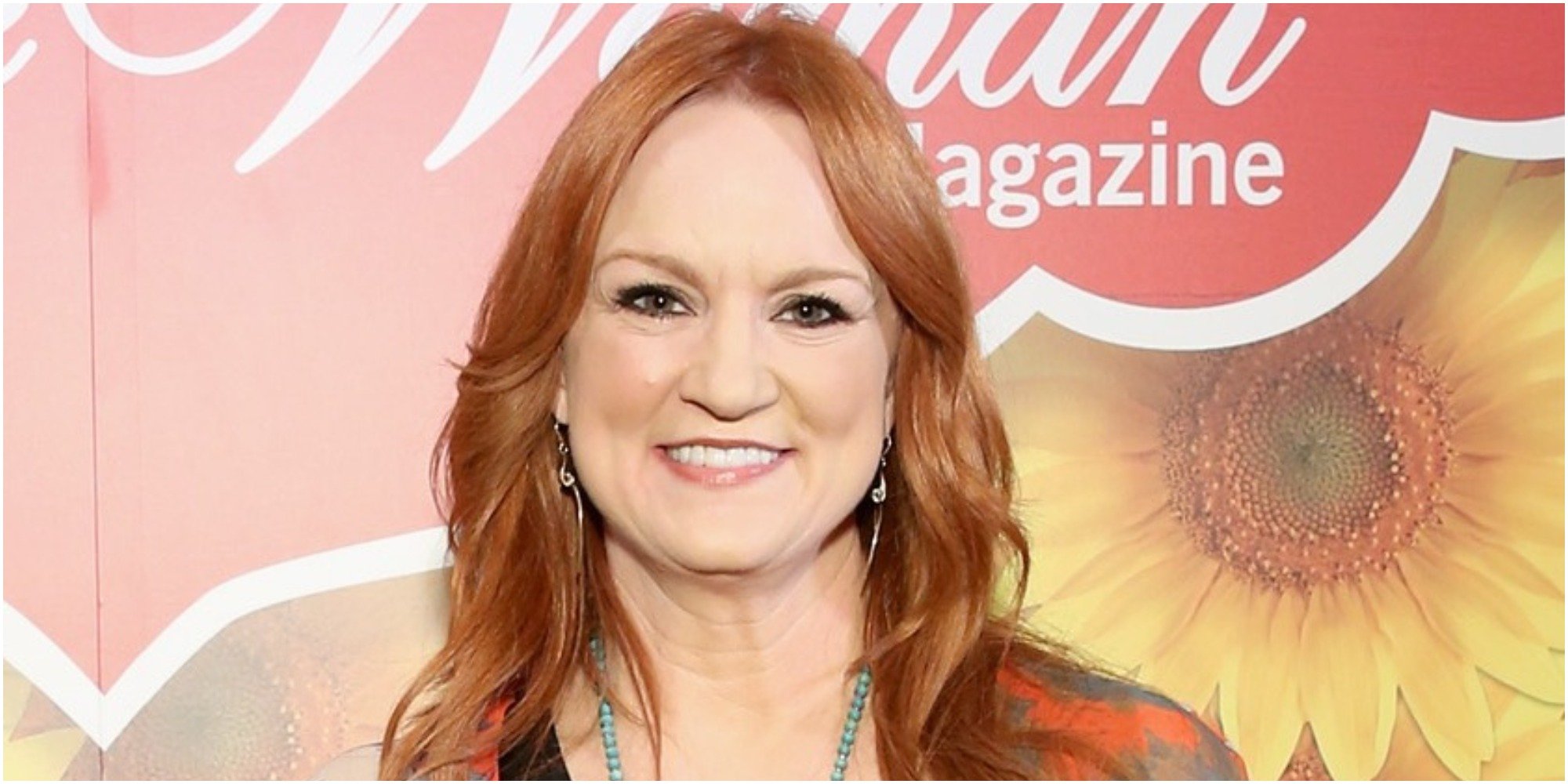 Ree Drummond poses at a book signing.