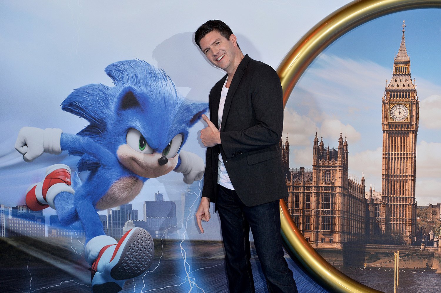 Sonic 2 Director Jeff Fowler at the Sonic the Hedgehog Fan Screening in London