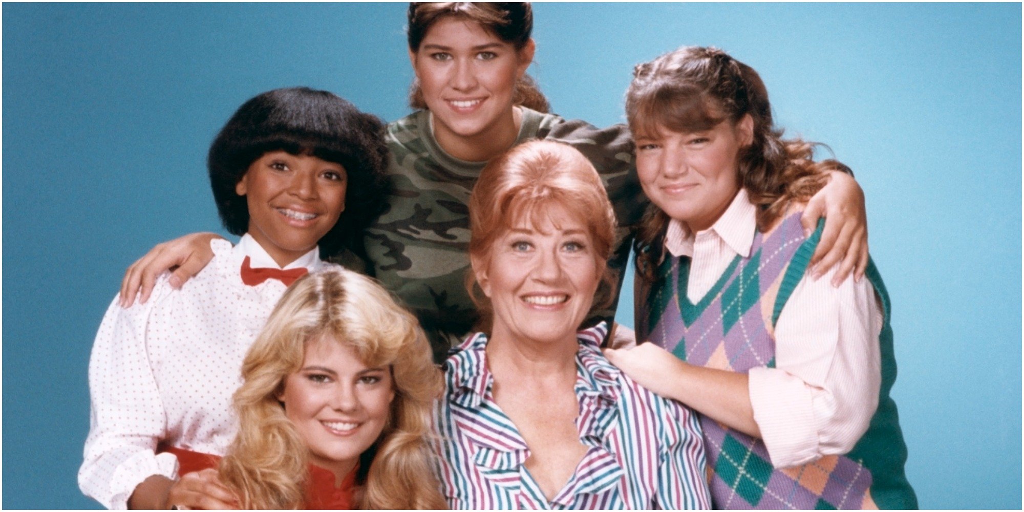 The cast of the Facts of Life.