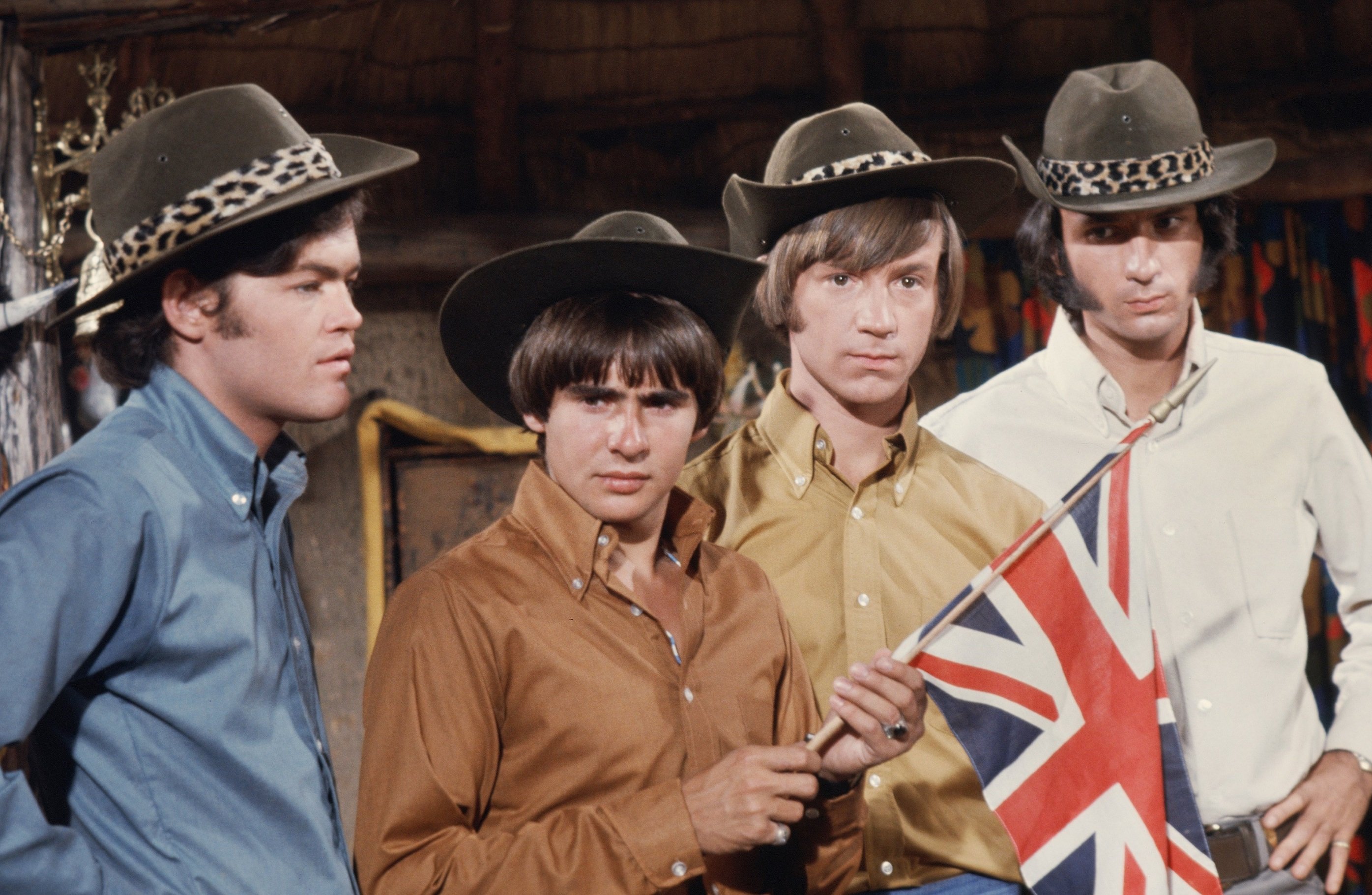 The Monkees' Mickey Dolenz, Davy Jones, Peter Tork, and Mike Nesmith