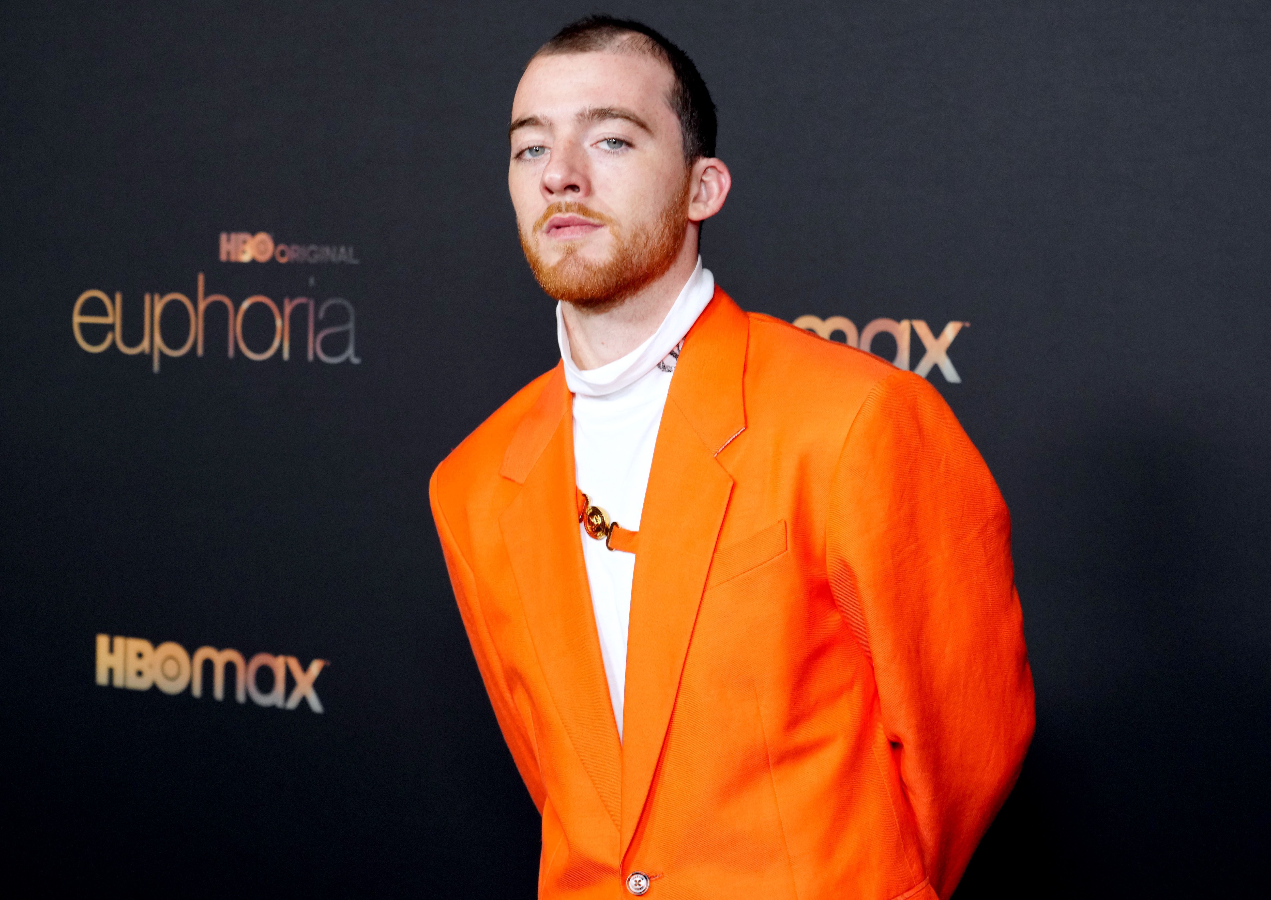 Angus Cloud attends the season 2 premiere of HBO's 'Euphoria'