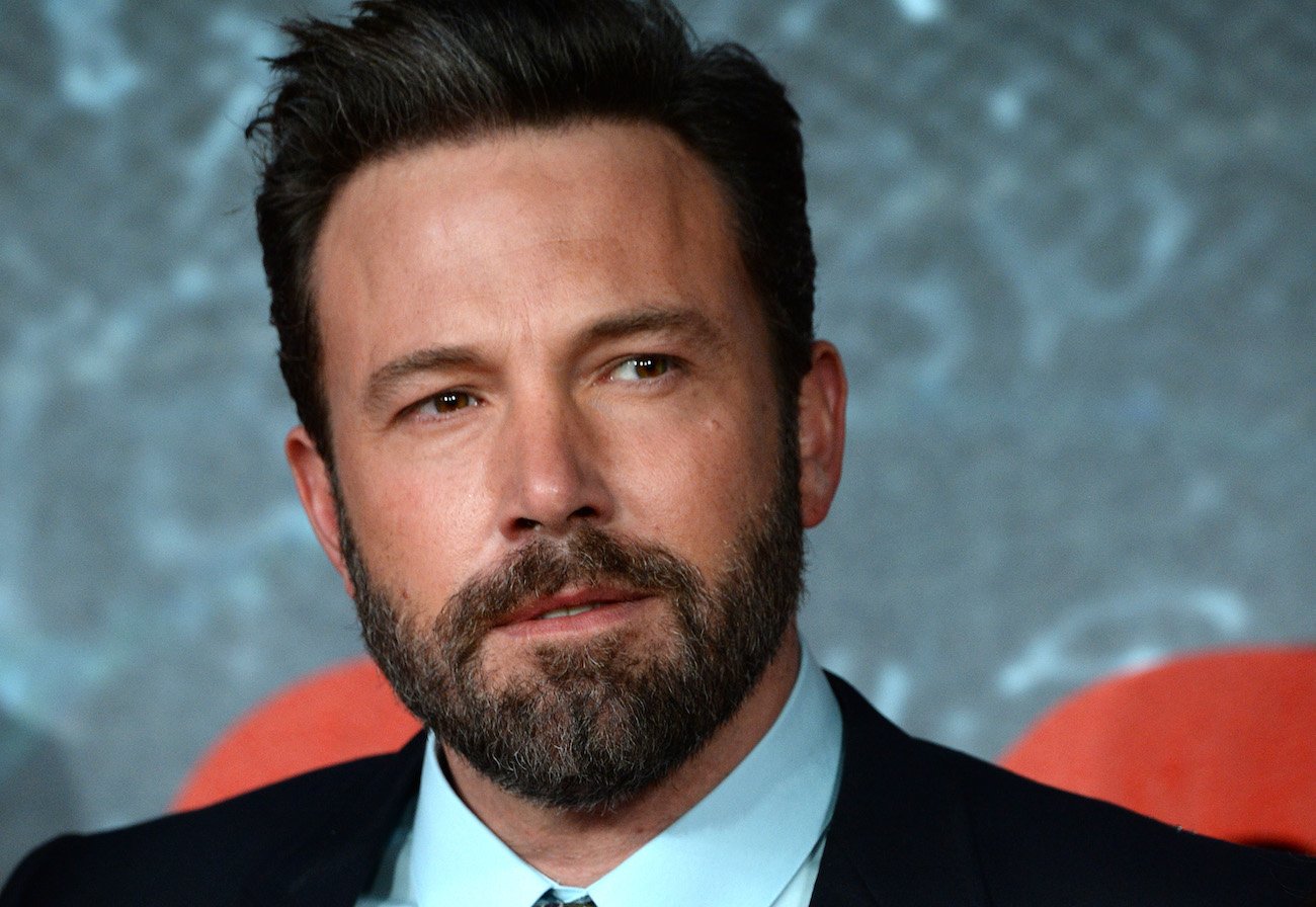 Ben Affleck looking off camera, close up