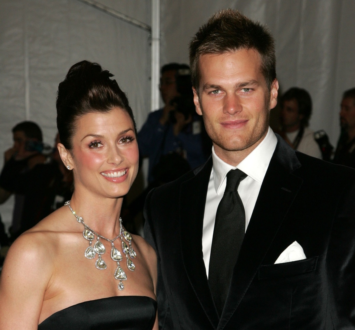 Bridget Moynahan and Tom Brady at the Met Gala together in 2006