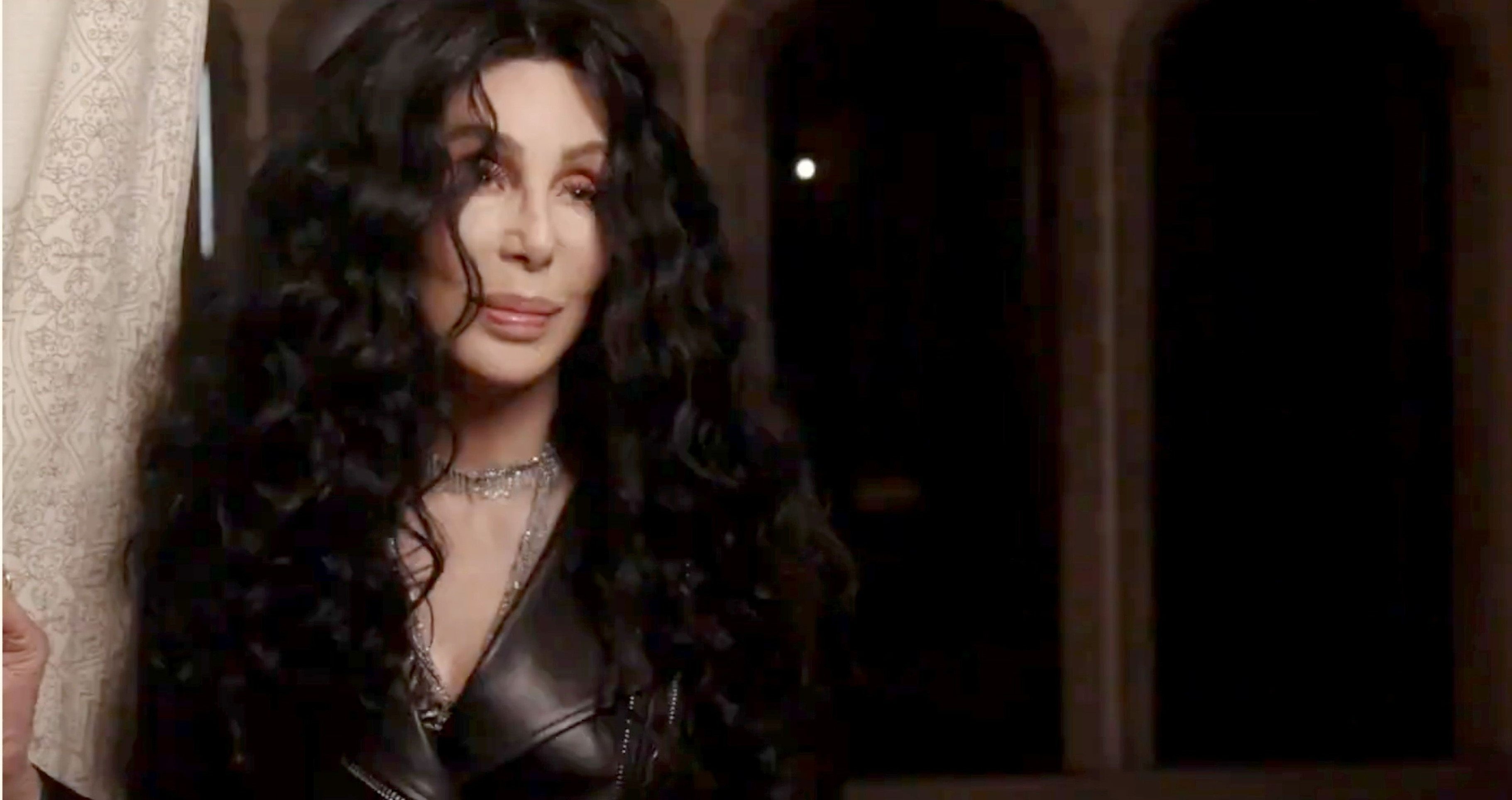 Cher performing during the 'We the People' virtual concert