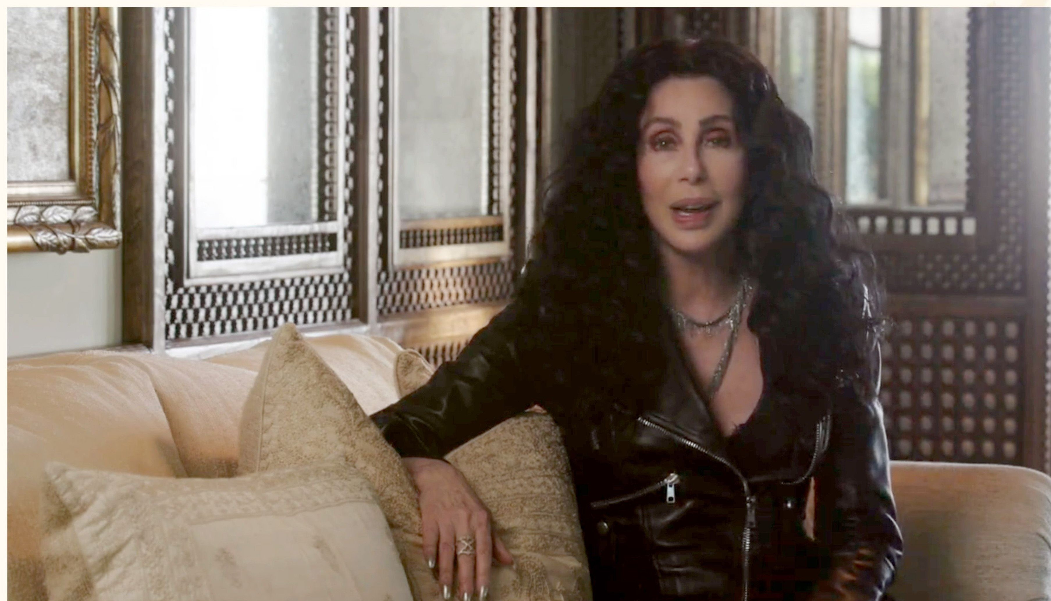 Cher speaking during the 'We The People' virtual concert