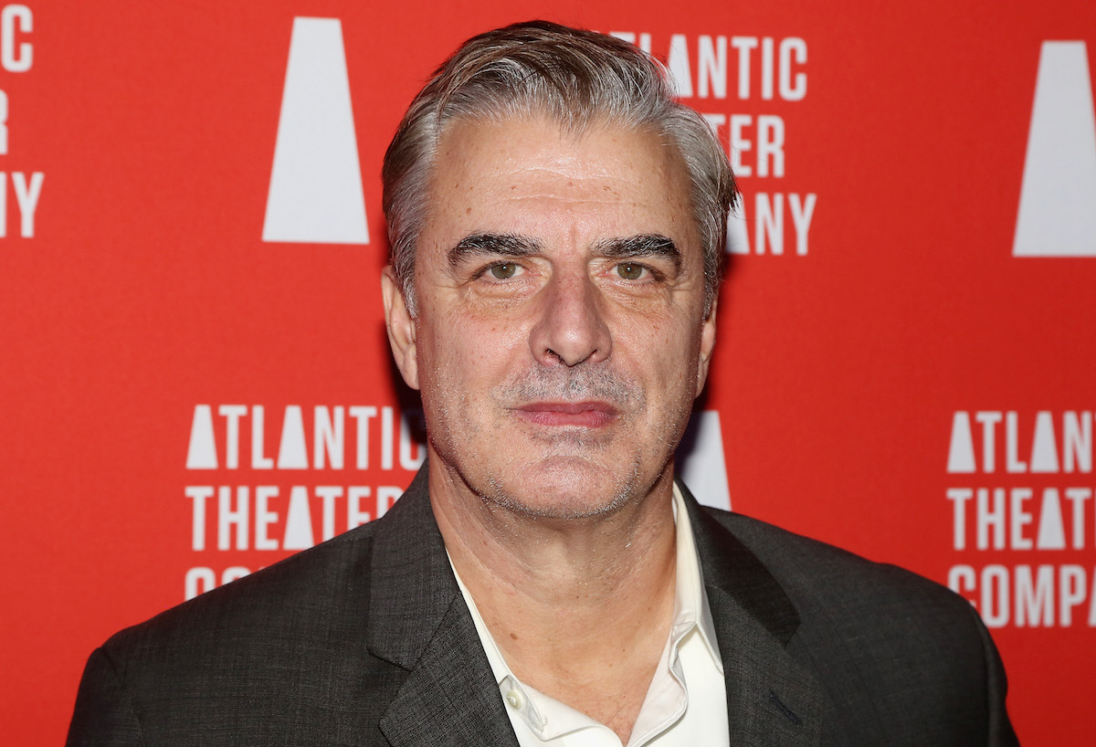 Chris Noth poses at an event.