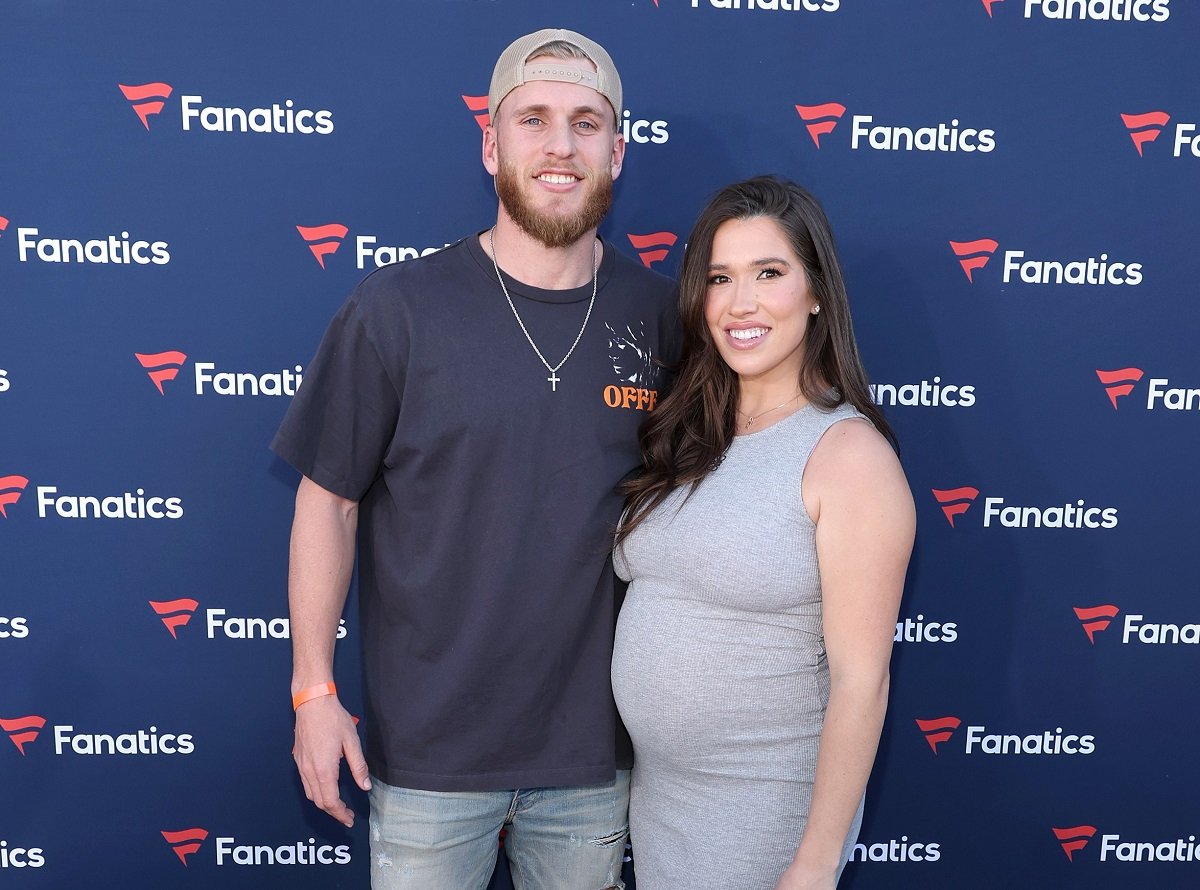 Cooper Kupp and Anna Kupp attend the 2023 Fanatics Super Bowl Party