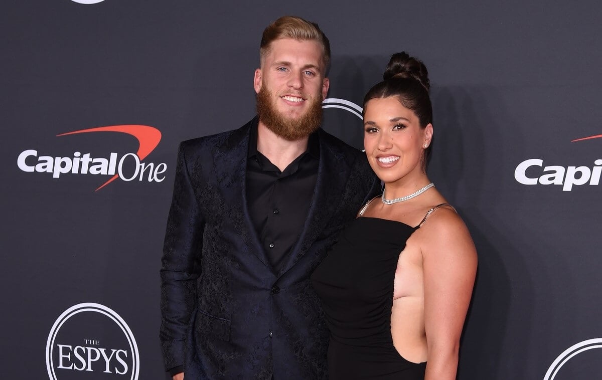 Cooper Kupp and Anna Kupp attend the ESPYS