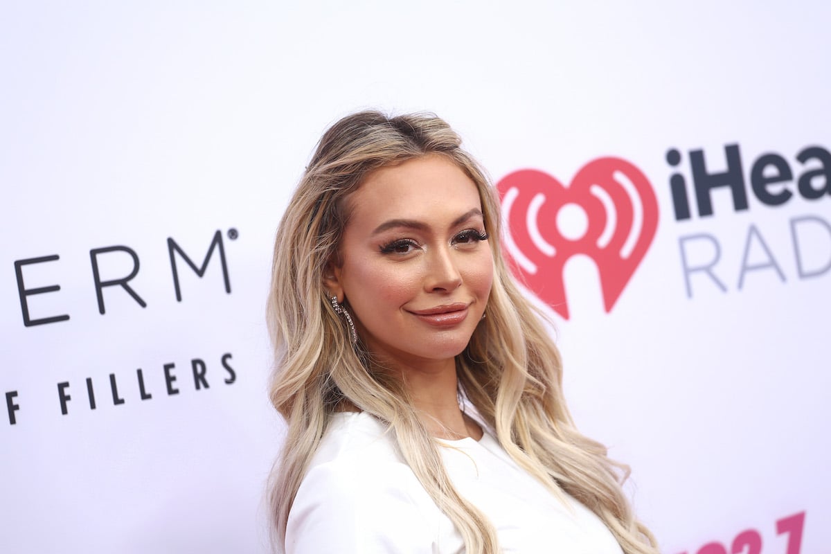 Former 'Bachelor' contestant Corinne Olympios attends the 2019 iHeartRadio Wango Tango