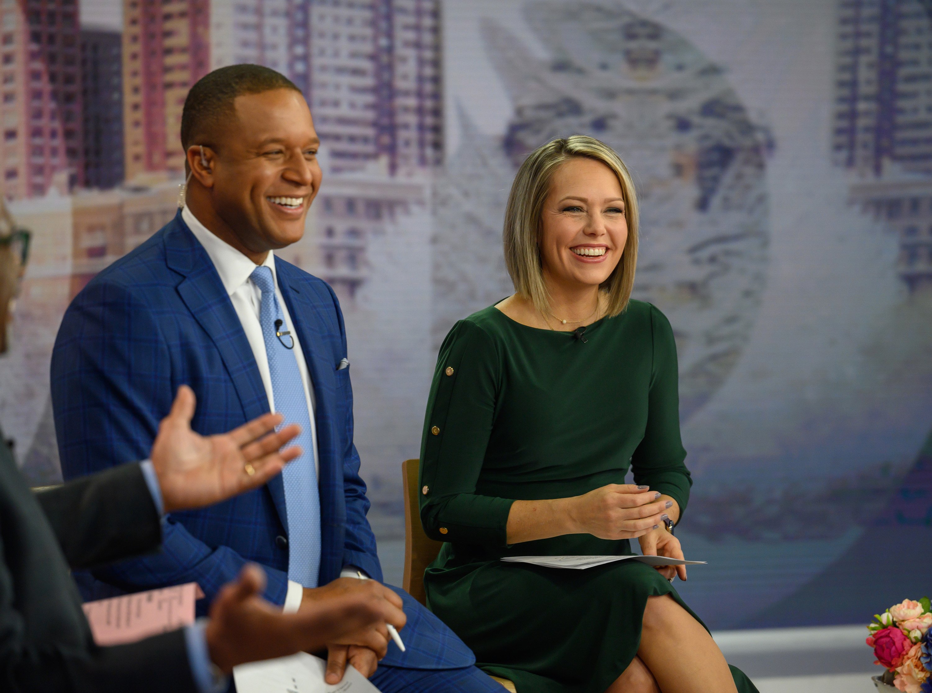 Craig Melvin and Dylan Dreyer of the 'Today Show'