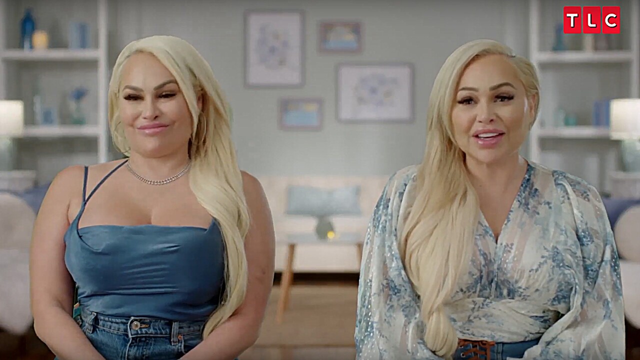 Darcey & Stacey in a still from their hit TLC show