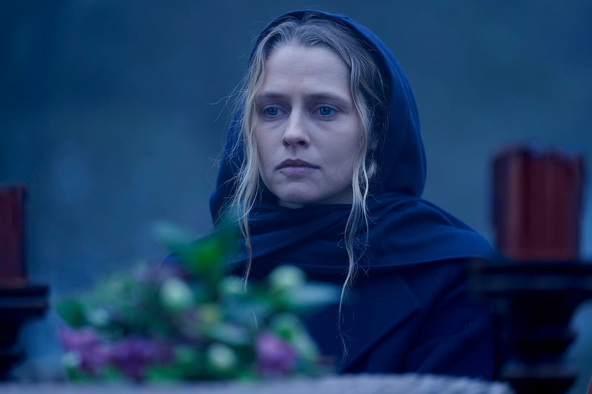 Diana wearing a hood in 'A Discovery of Witches' Season 3