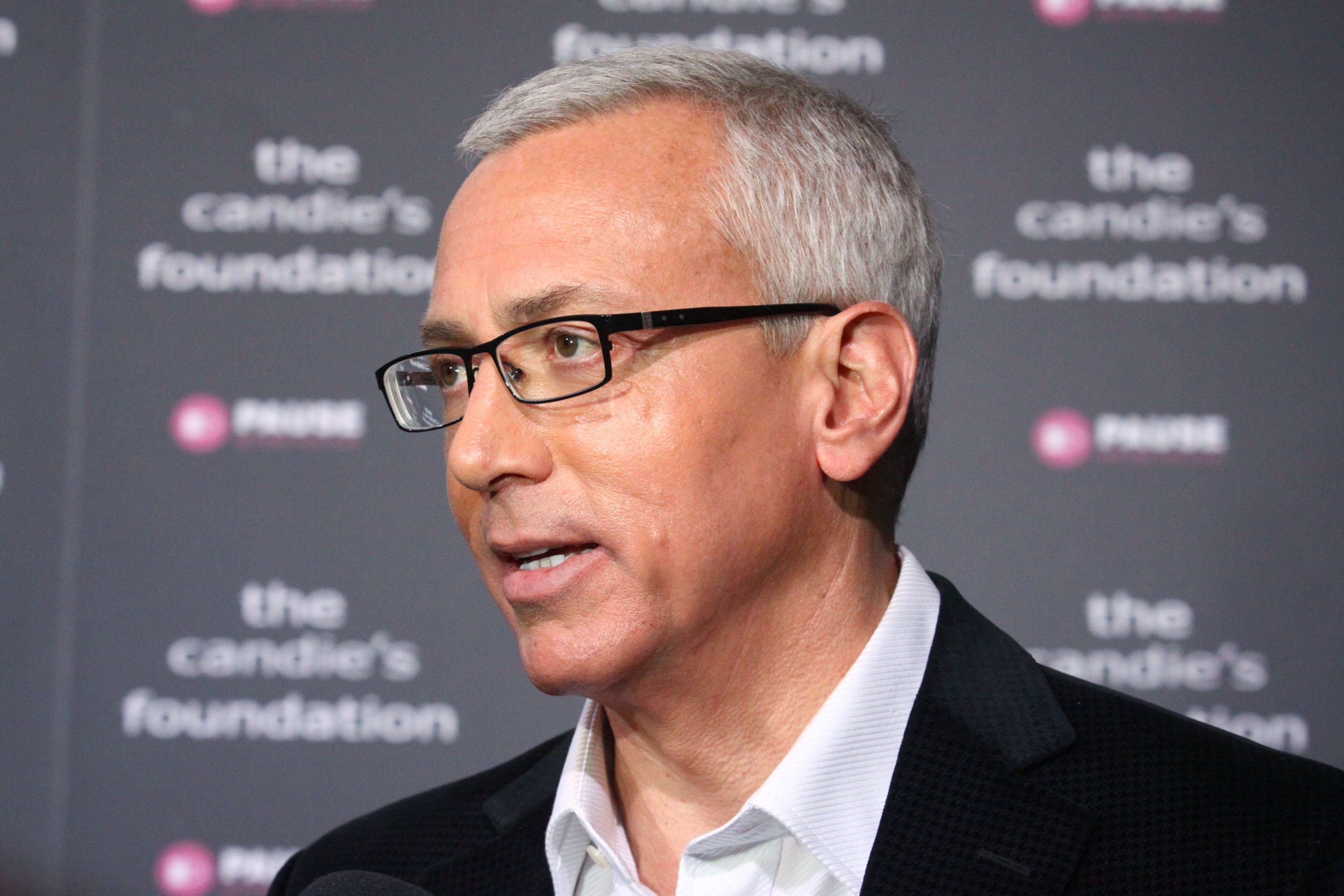 Dr. Drew Pinsky speaking at " The Harsh Truth: Teen Moms Tell All" Town Hall Meeting
