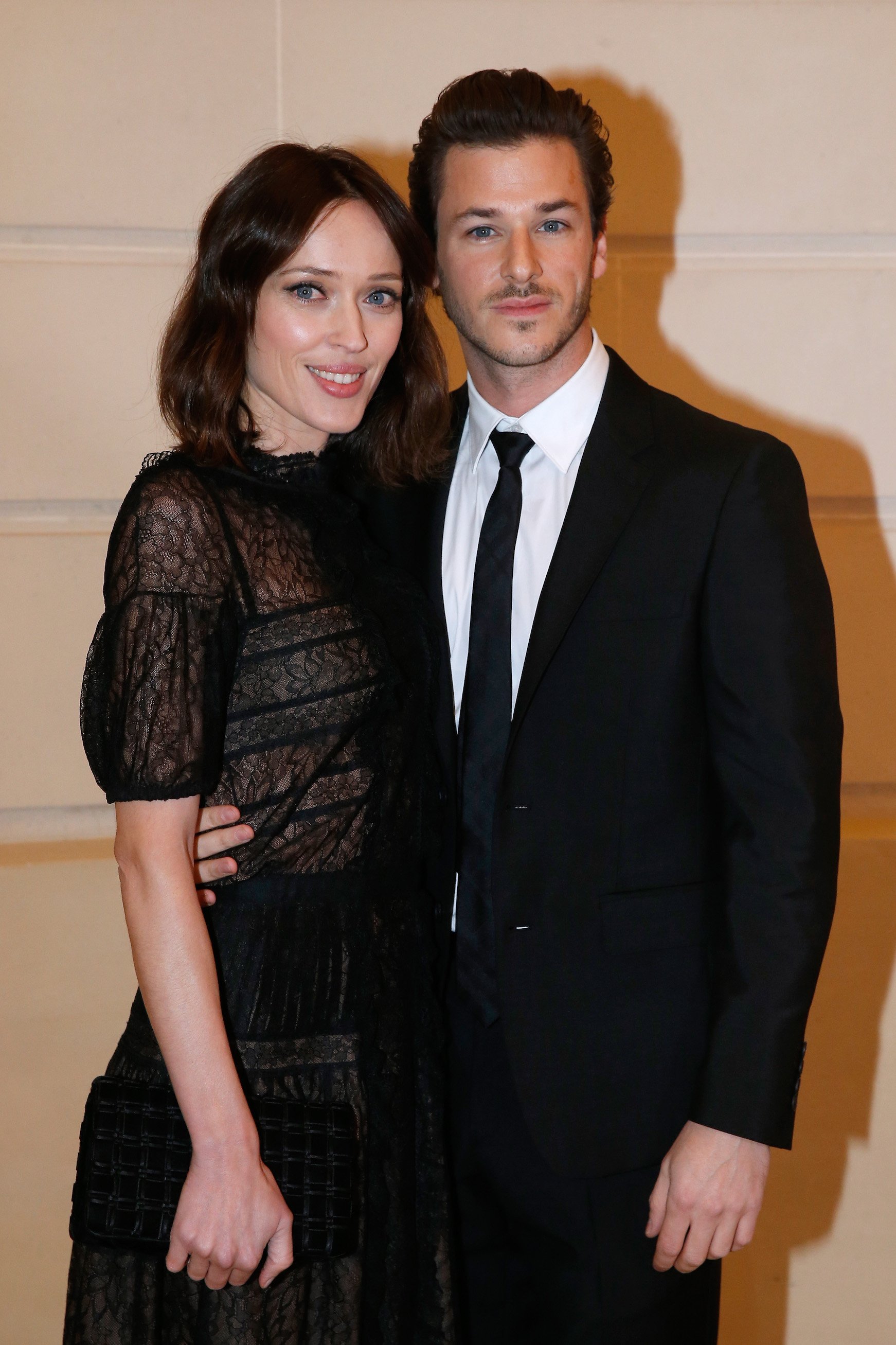 Gaspard Ulliel's Partner, Gaëlle Piétri, standing next to him and smiling