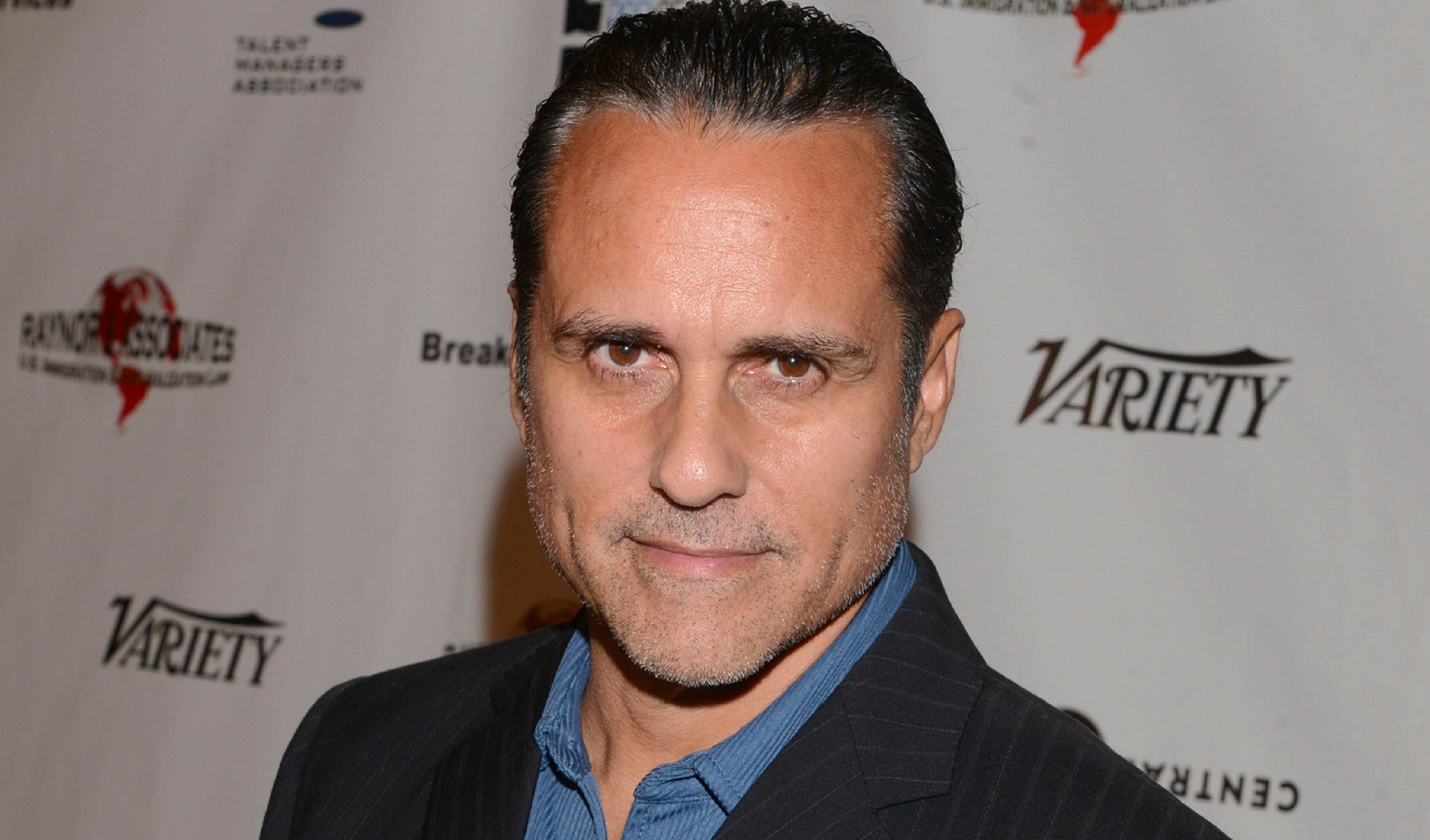 General Hospital speculation focuses on Sonny, pictured here in a blue shirt with a blue blazer