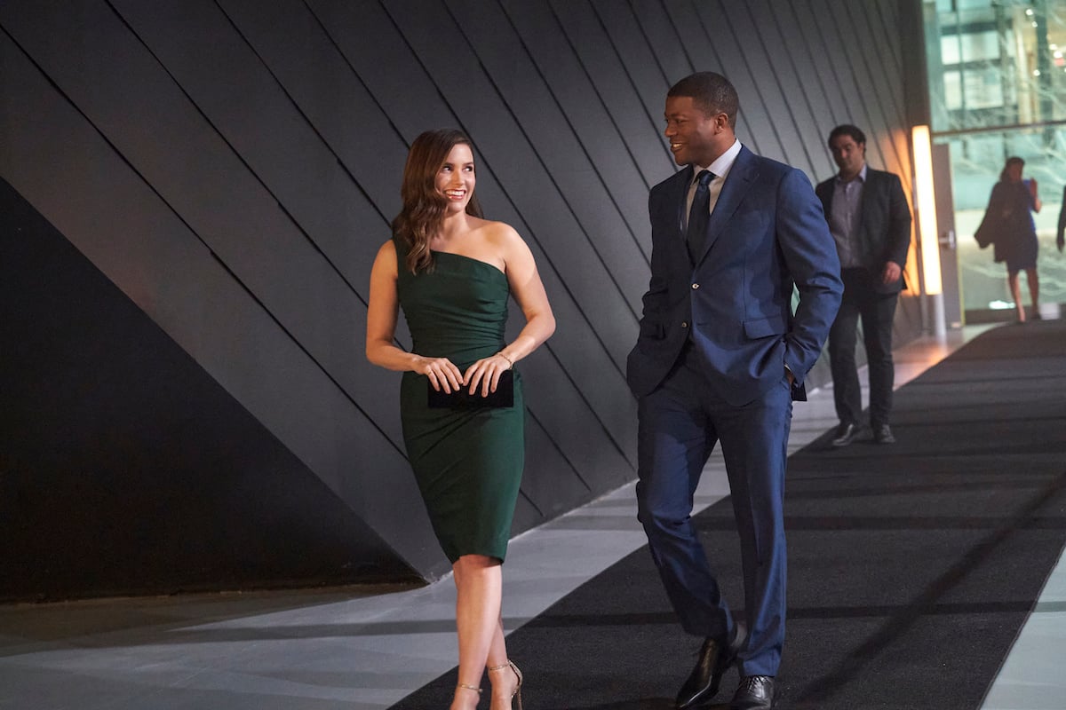 Sophia Bush and Edwin Hodge in 'Good Sam' 