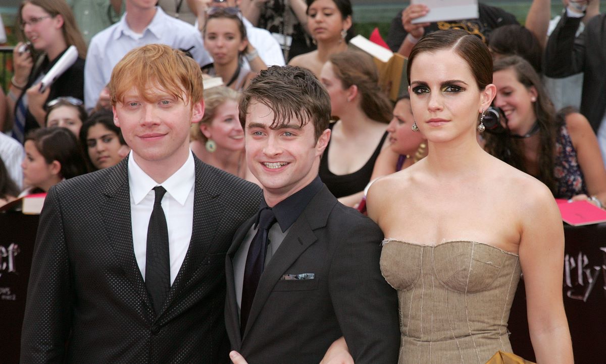 'Harry Potter' stars Rupert Grint, Daniel Radcliffe, and Emma Watson