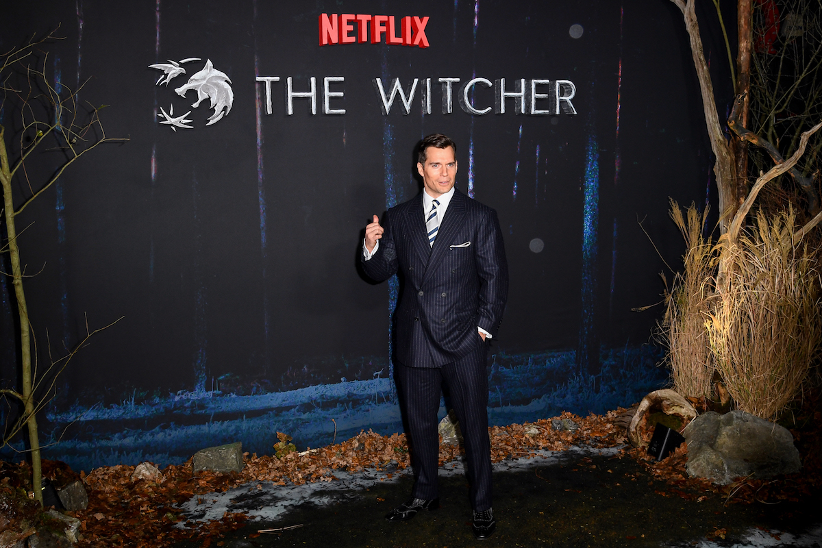 'The Witcher' star Henry Cavill poses for the cameras at the world premiere of season 2