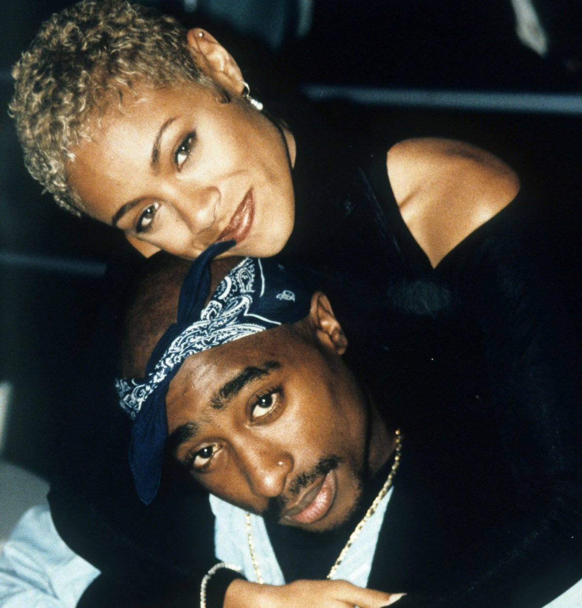 Jada Pinkett Smith embraces Tupac Shakur