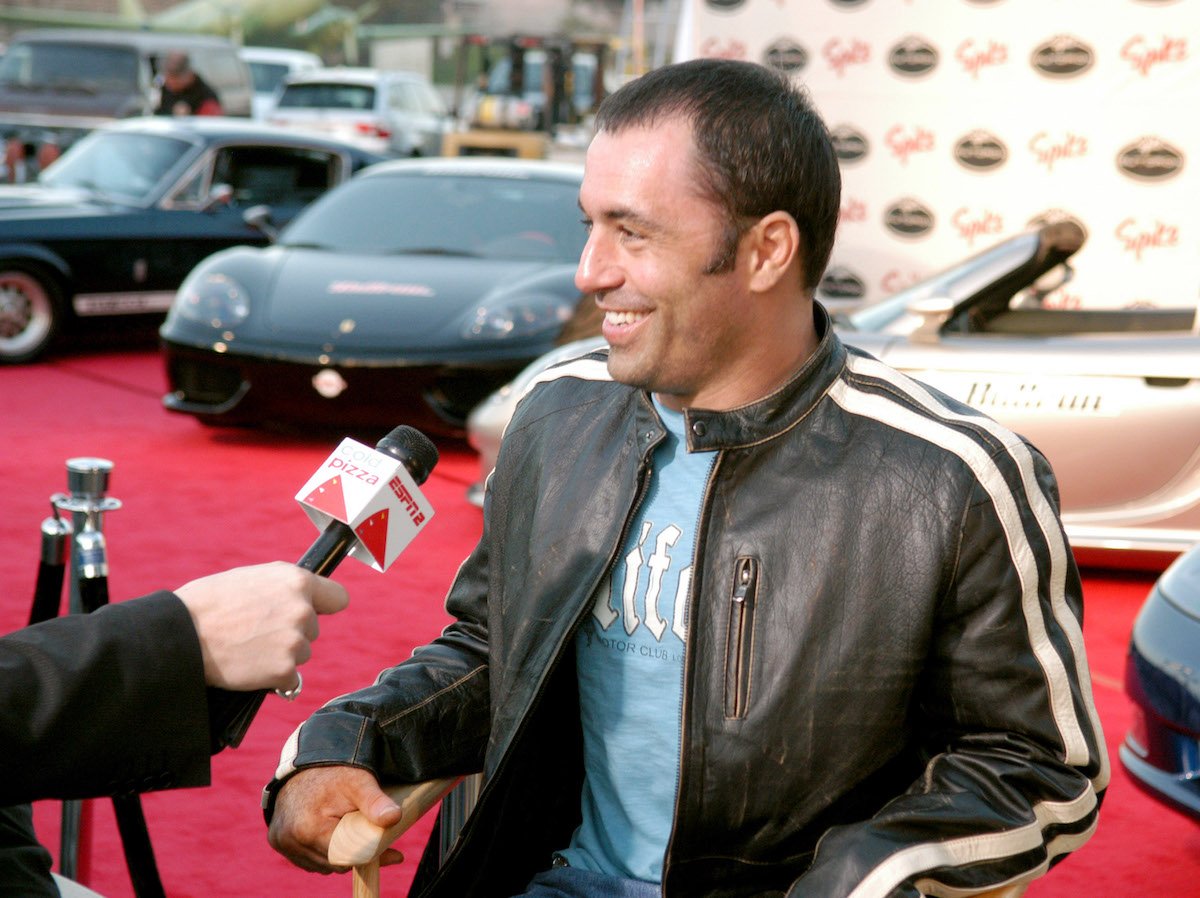 Joe Rogan speaks to the media at Spike TV's first Annual Autorox Awards