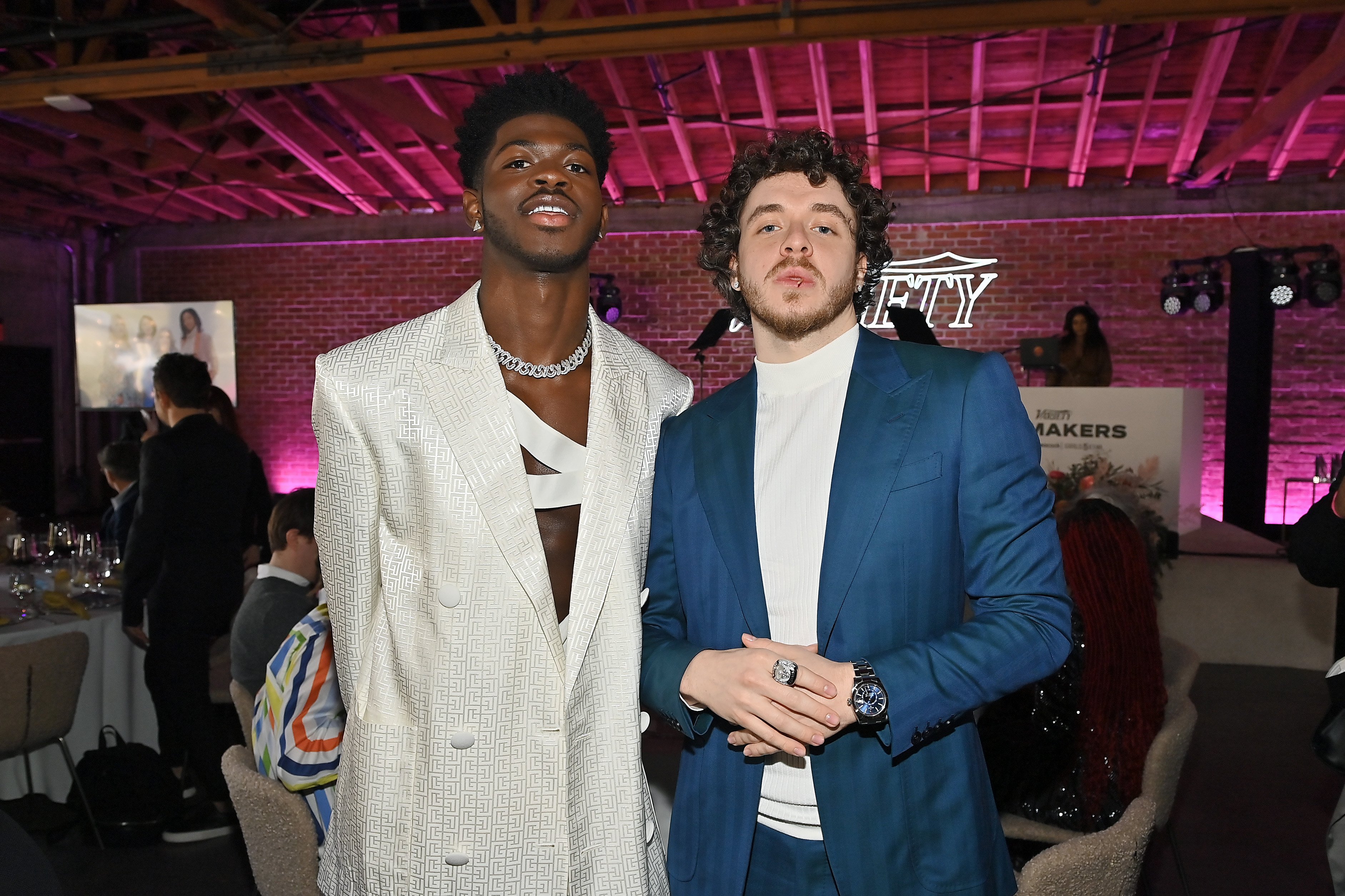 Lil Nas X and Jack Harlow attend Variety's Hitmakers Brunch