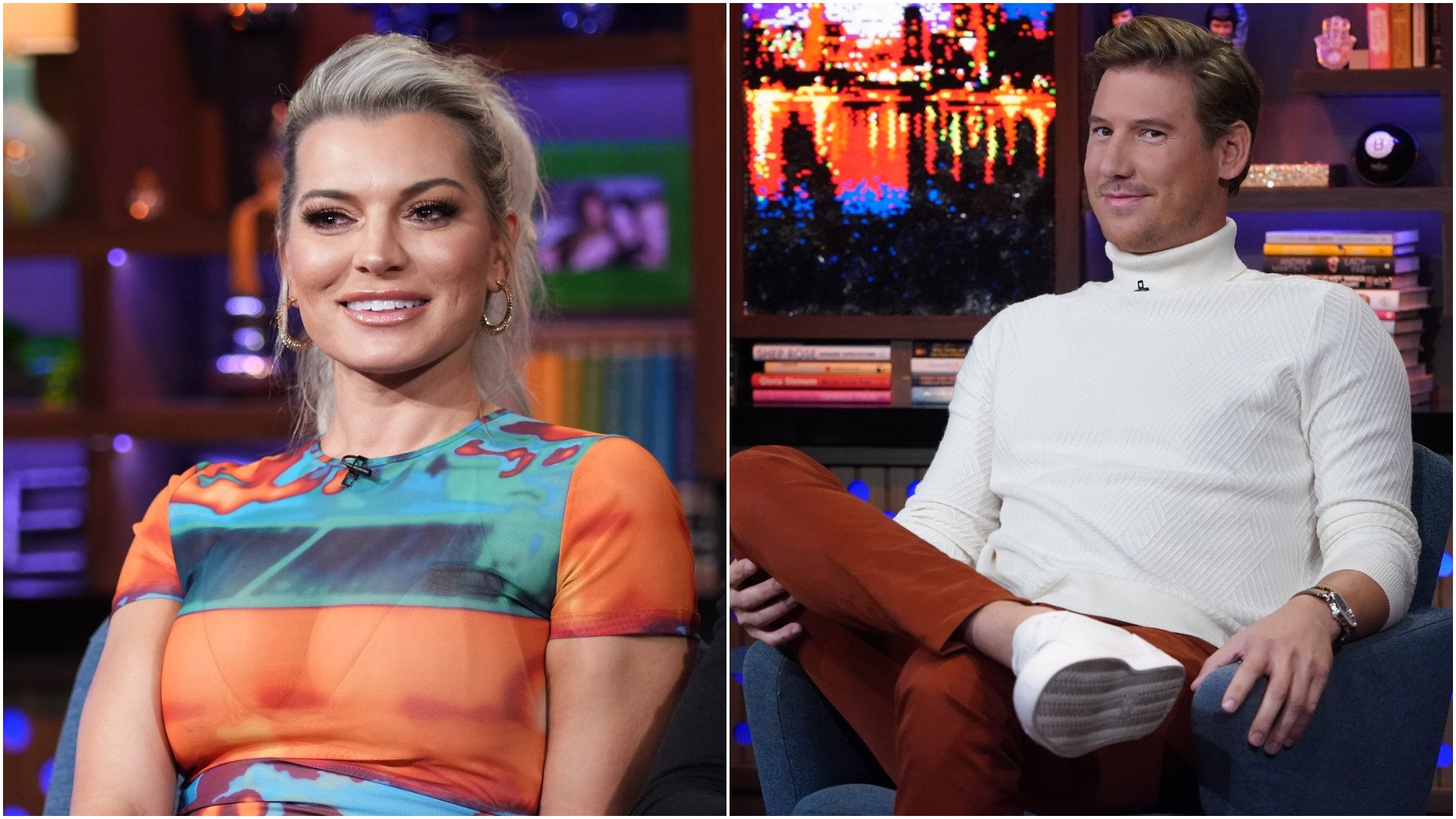 Lindsay Hubbard from Summer House appeared on WWHL and Austen Kroll from Southern Charm also appeared on WWHL 