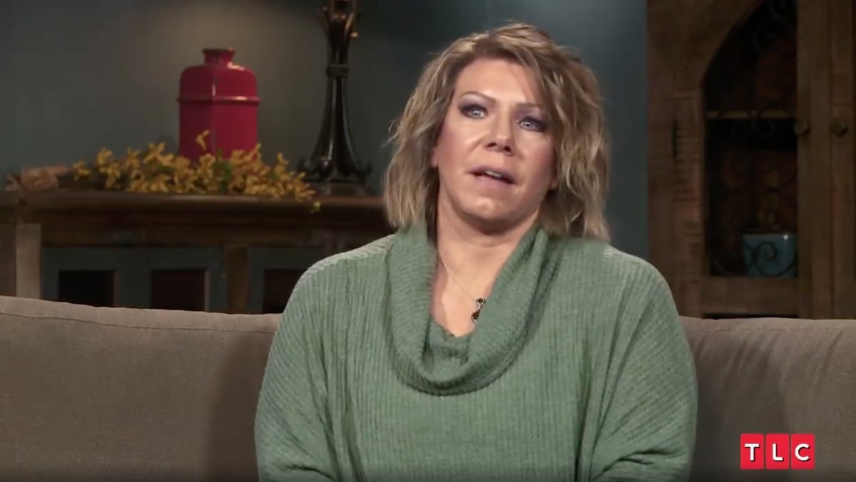 Meri Brown wearing a green sweater on 'Sister Wives' | TLC