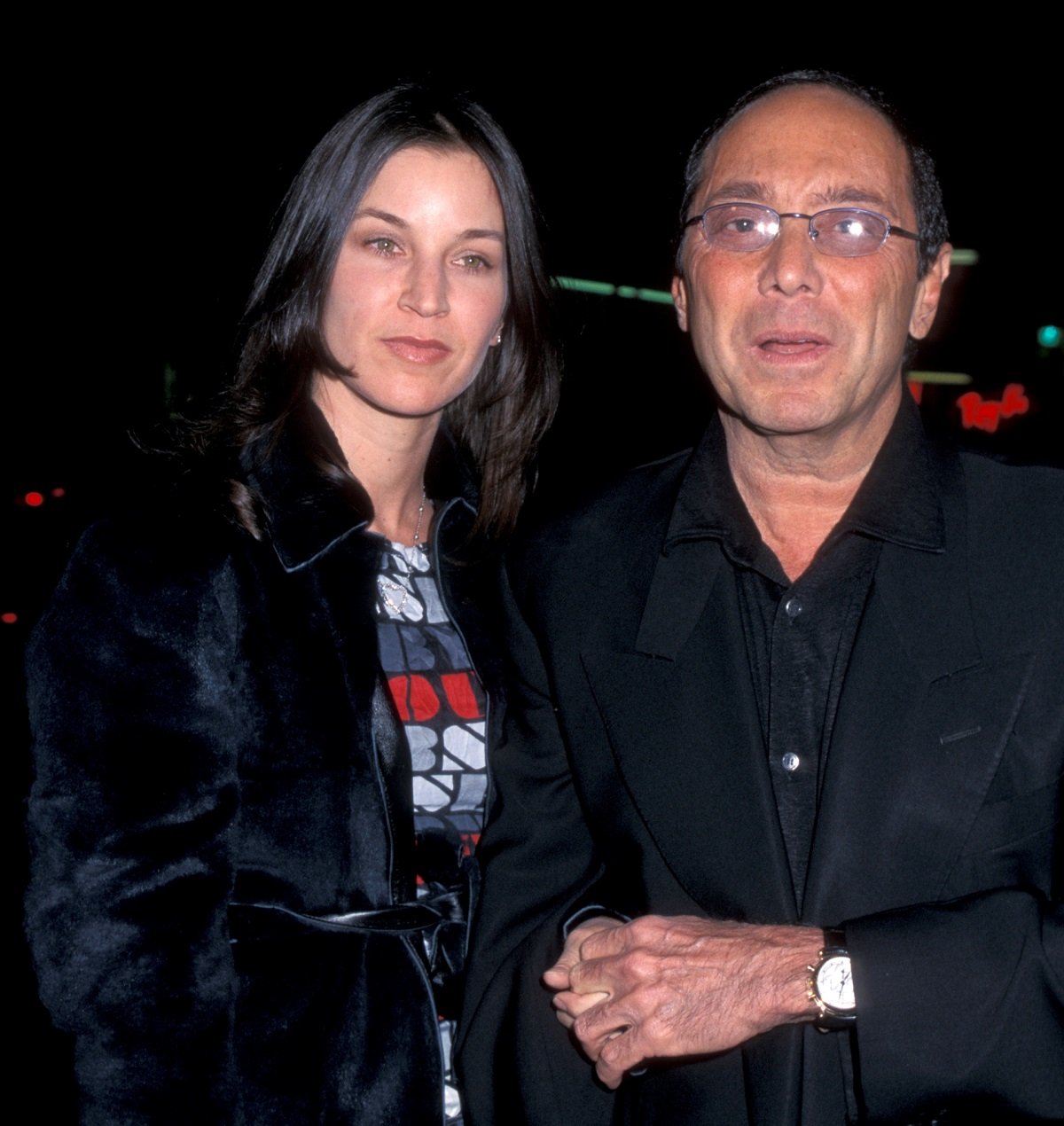 Paul Anka and his daughter, Amanda Anka, attending a movie premiere together