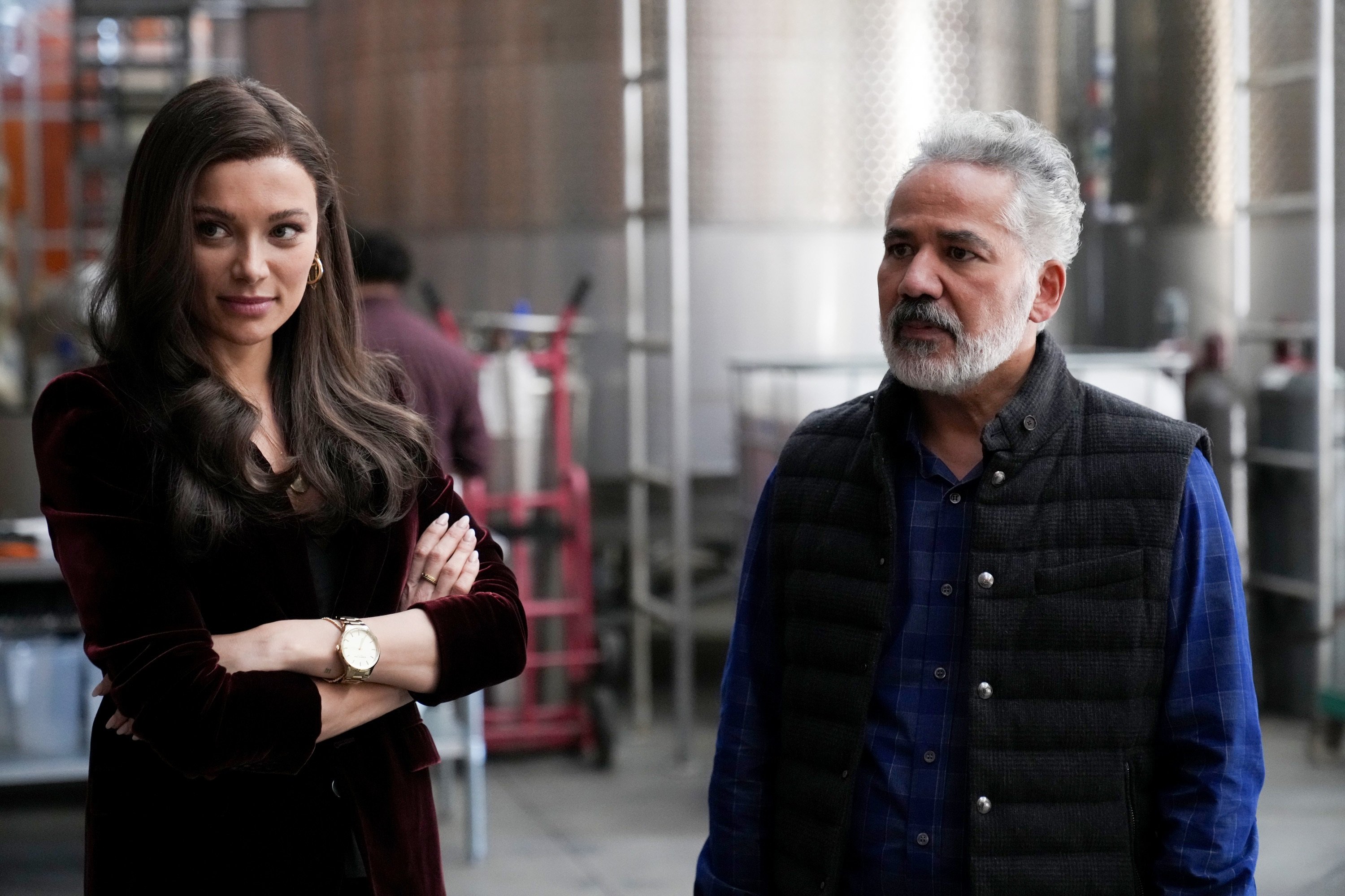 'Promised Land' cast members Christina Ochoa and John Ortiz playing Veronica and Joe Sandoval