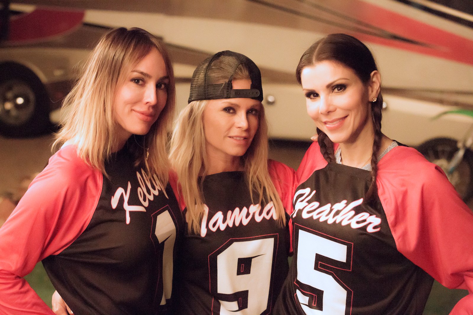 Kelly Dodd, Tamra Judge, and Heather Dubrow from RHOC on a trip
