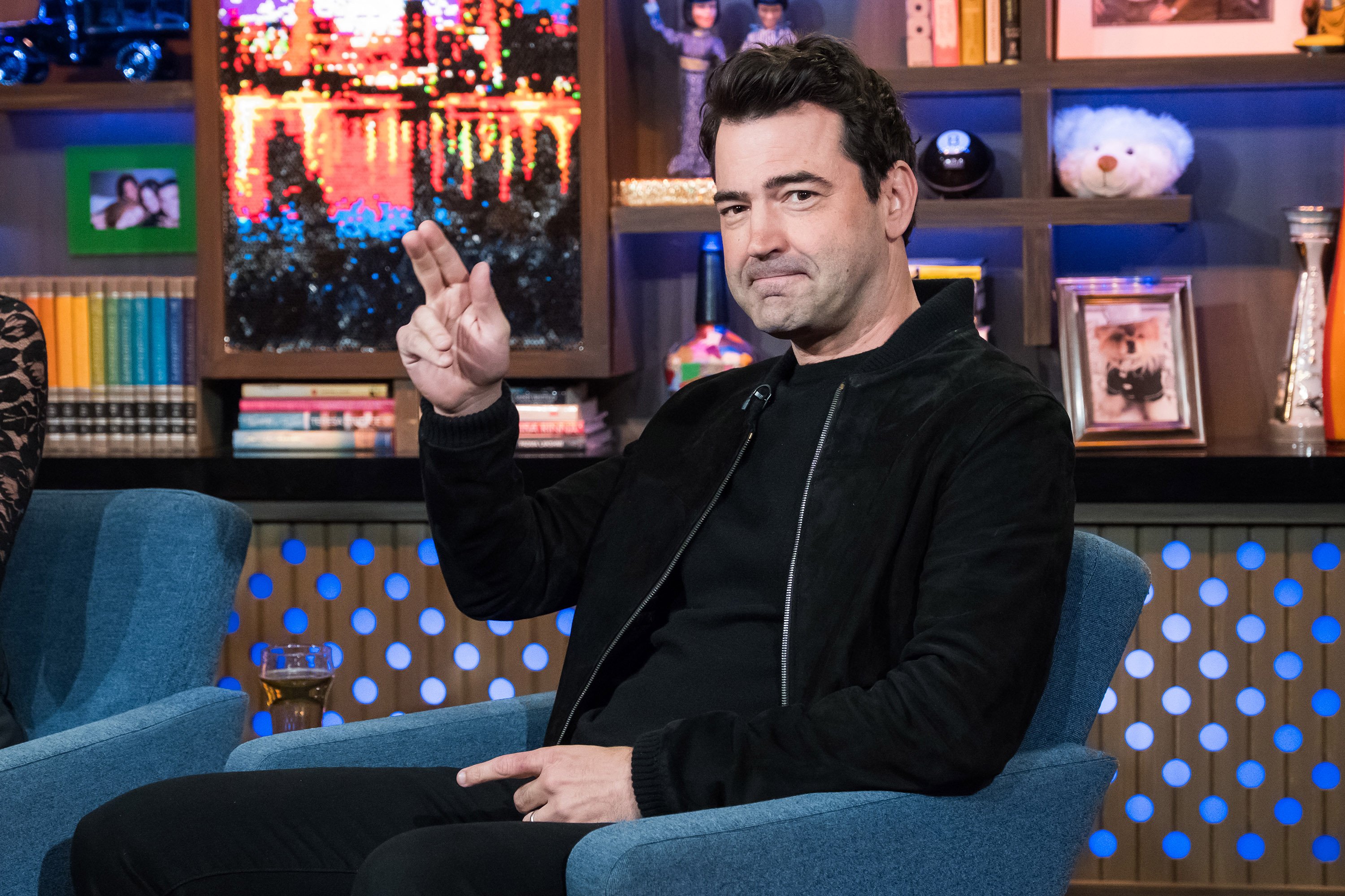 Ron Livingston appears on 'Watch What Happens Live with Andy Cohen'. Livingston briefly portrayed Jack Berger in 'Sex and the City'