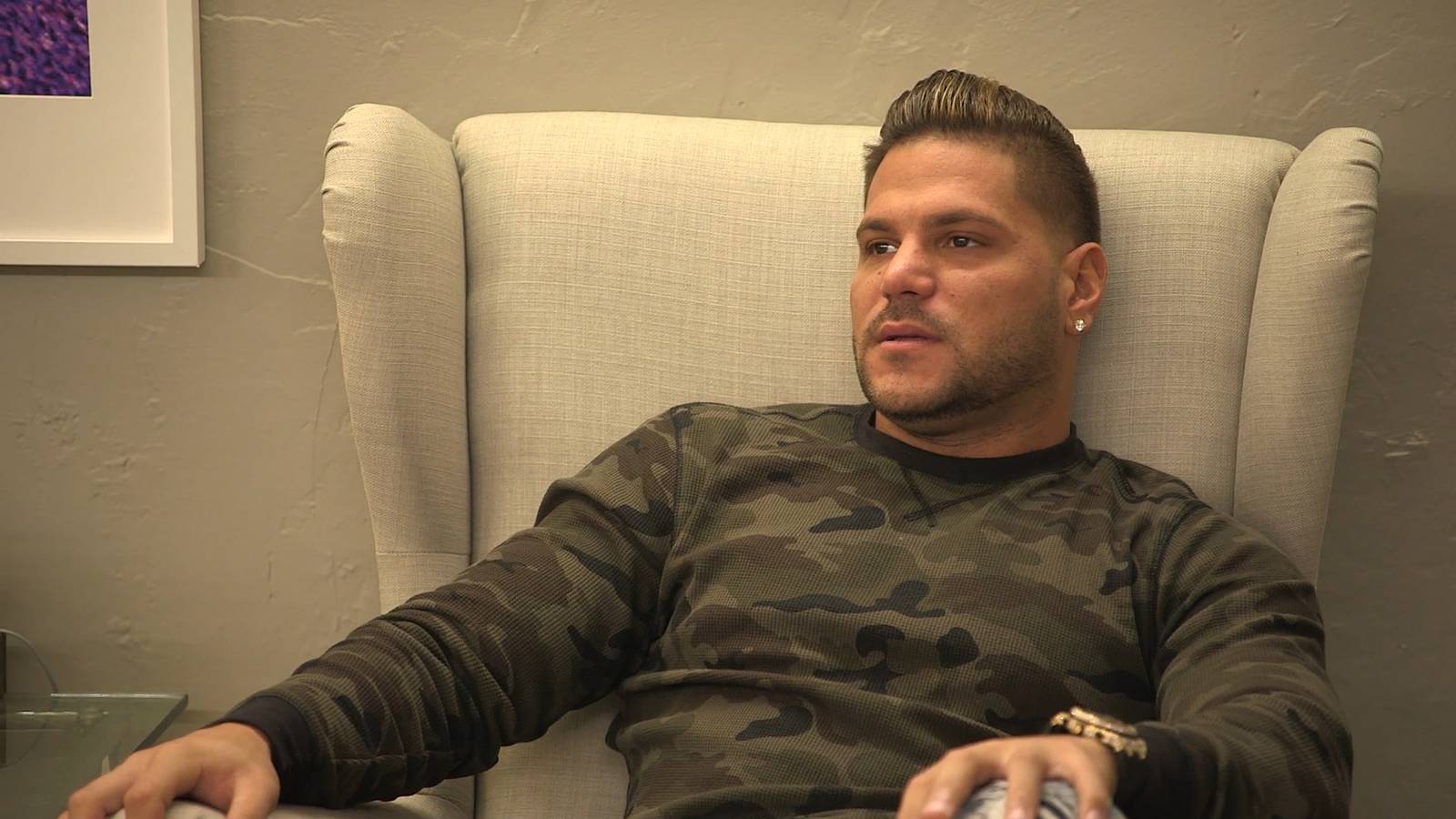 'Jersey Shore: Family Vacation' star Ronnie Ortiz-Magro in an episode from season 1 of the MTV series