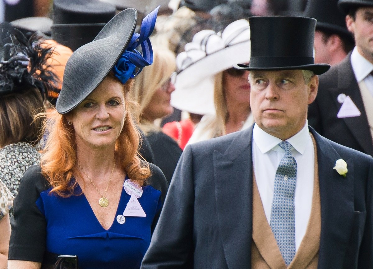 Sarah Ferguson and Prince Andrew attending Royal Ascot together