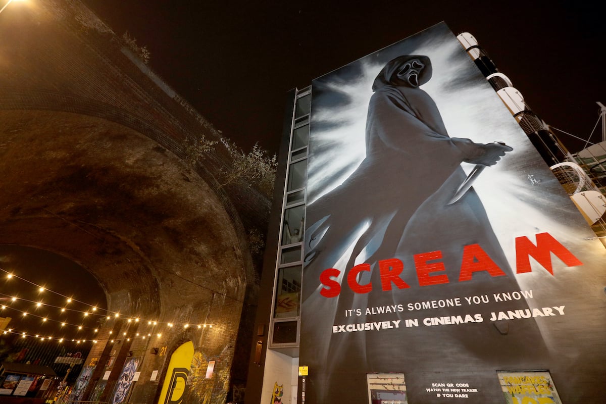 A ‘Scream’ interactive poster