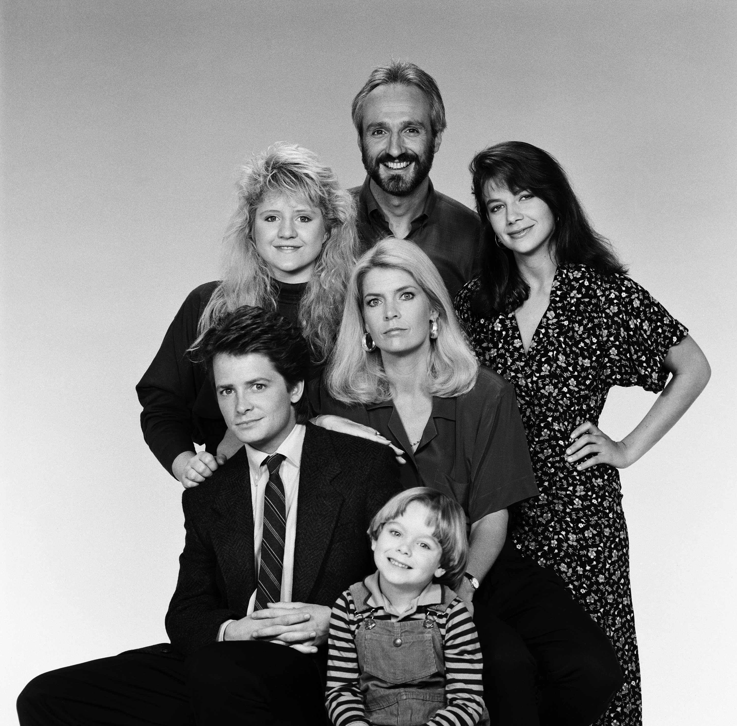 Season 6 cast of 'Family Ties'