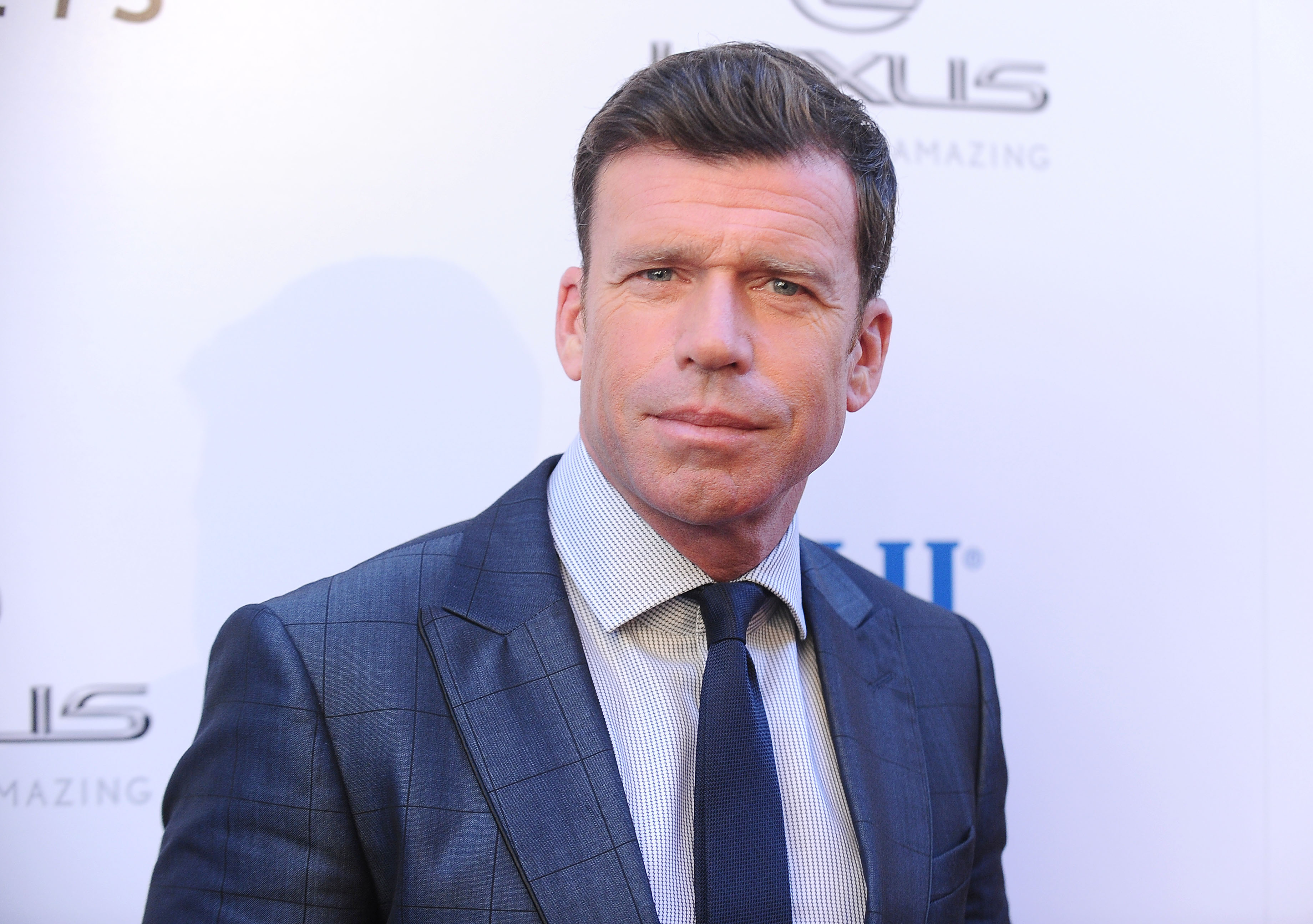 Taylor Sheridan attends the premiere of 'Wind River' at The Theatre at Ace Hotel on July 26, 2017 in Los Angeles, California.